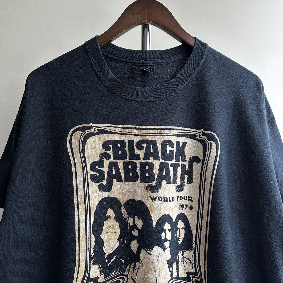 Band Tees VINTAGE BLACK SABBATH WORLD TOUR 1978 TEE Size US XL / EU 56 / 4 - 2 Thumbnail