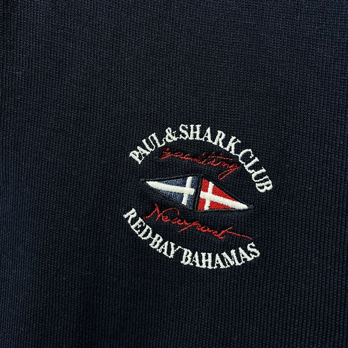 Paul & Shark Paul & Shark Vintage Sweater Zip “Red Bay Bahamas” yachting Size US XL / EU 56 / 4 - 3 Thumbnail