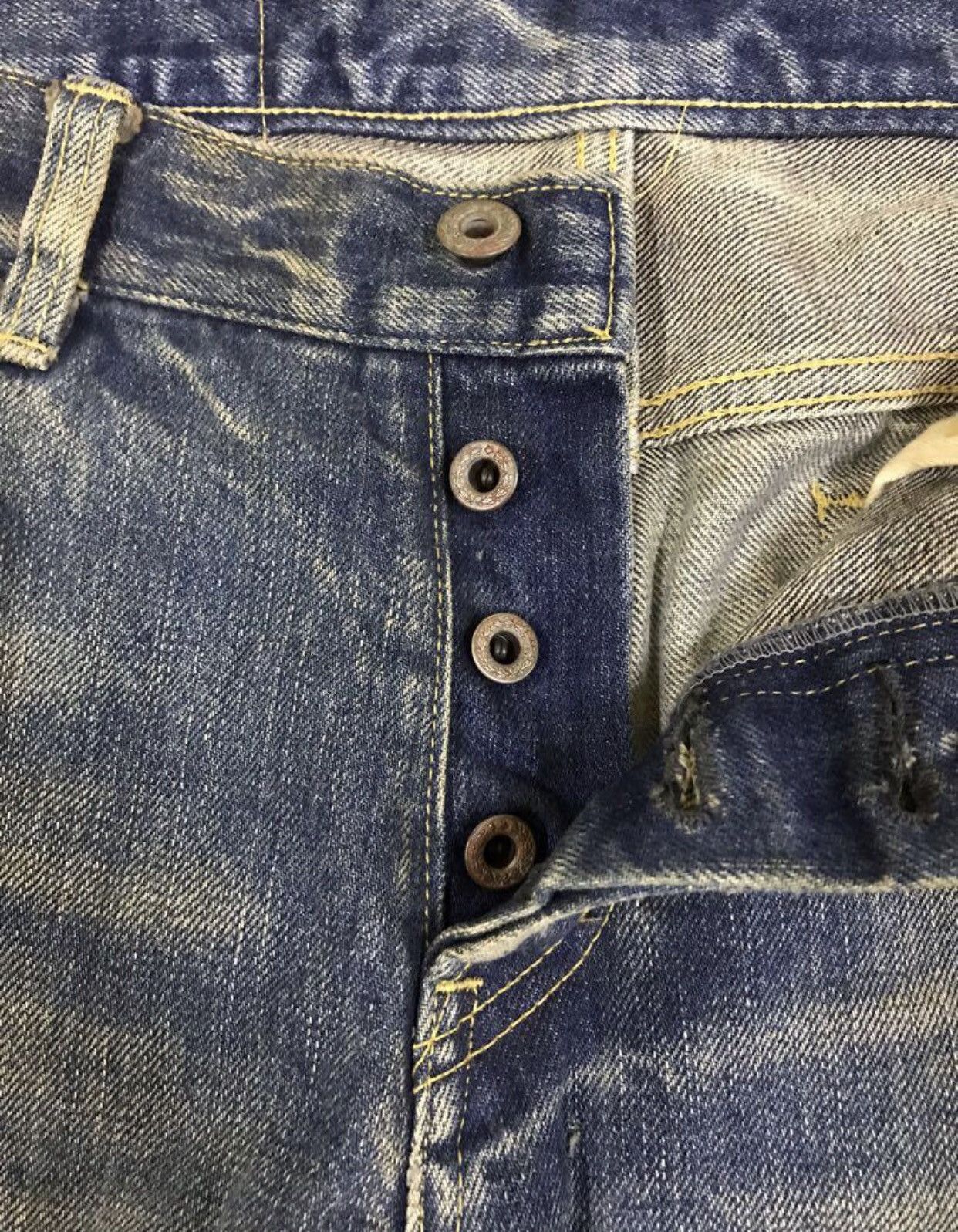 Japanese Brand × Vintage BEST OFFER🔥🔥Japanese Brand Akatsuki Redline Selvedge Jeans Size US 33 - 3 Thumbnail