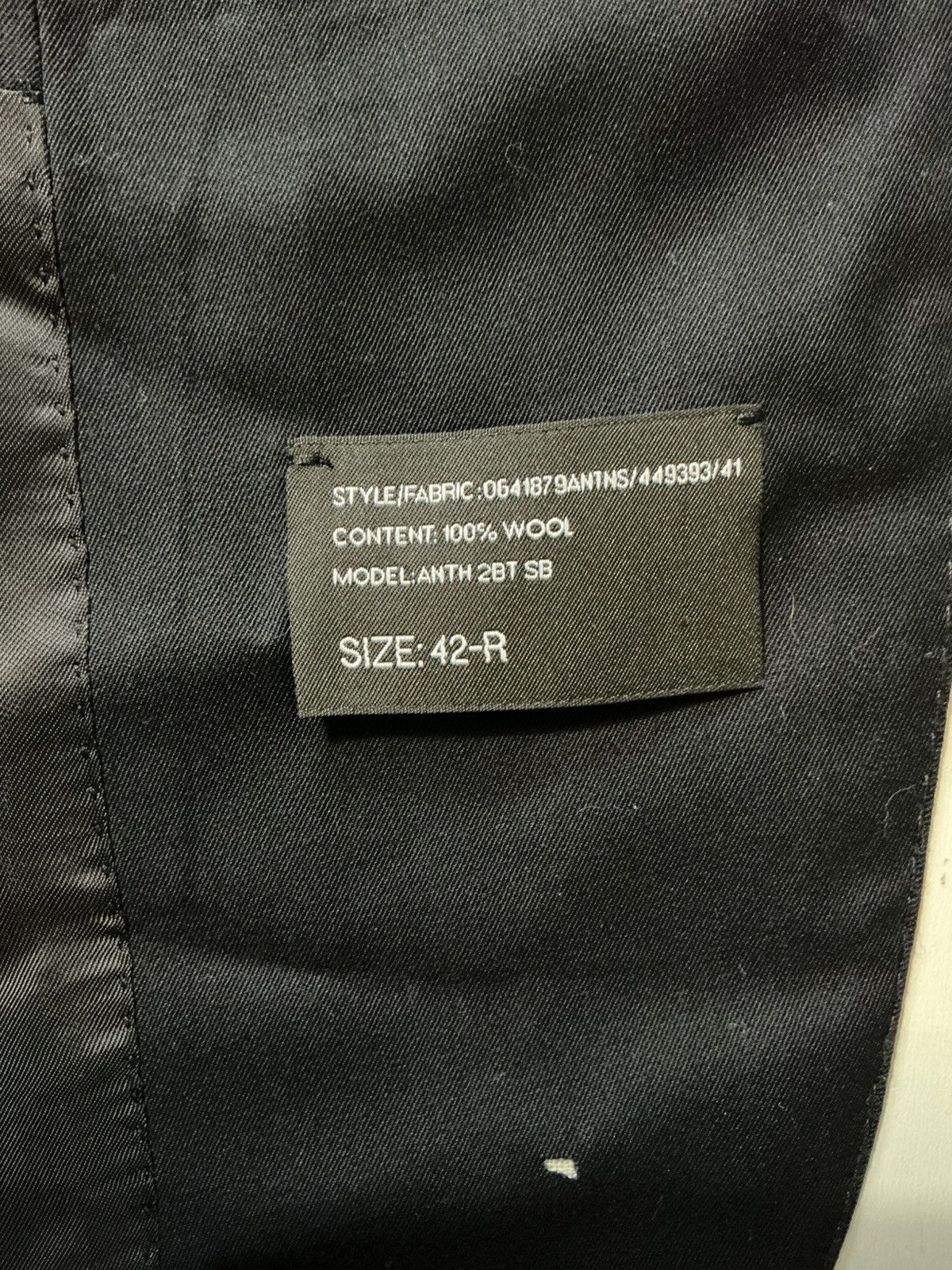 Ralph Lauren Black Label Ralph Lauren Black Label Wool Navy 2 Button Blazer Jacket Size 42L - 5 Thumbnail