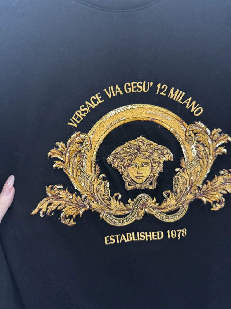 Versace Versace Men's T-shirts Size US L / EU 52-54 / 3 - 5 Thumbnail