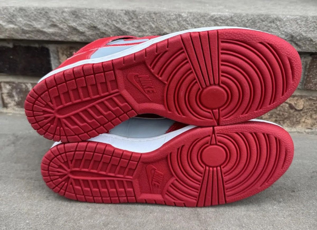 Nike Nike Dunk High LE Silver / Varsity Red (Size 8.5) DS "UNLV" Size US 8.5 / EU 41-42 - 5 Thumbnail