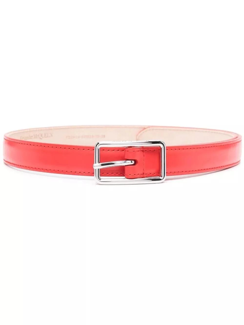 Alexander McQueen o1y0325 Size: 38 / Belt in Red Size ONE SIZE - 1 Preview