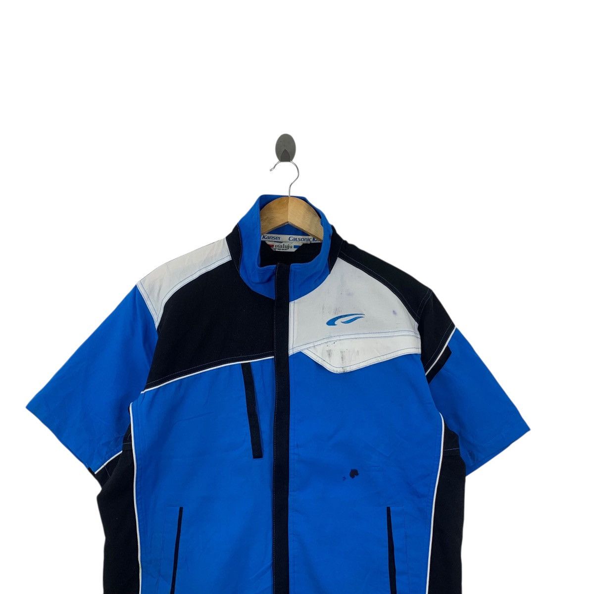 Vintage Vintage CALSONIC KANSEI RACING Engineer Uniform Jacket Size US XXL / EU 58 / 5 - 2 Thumbnail