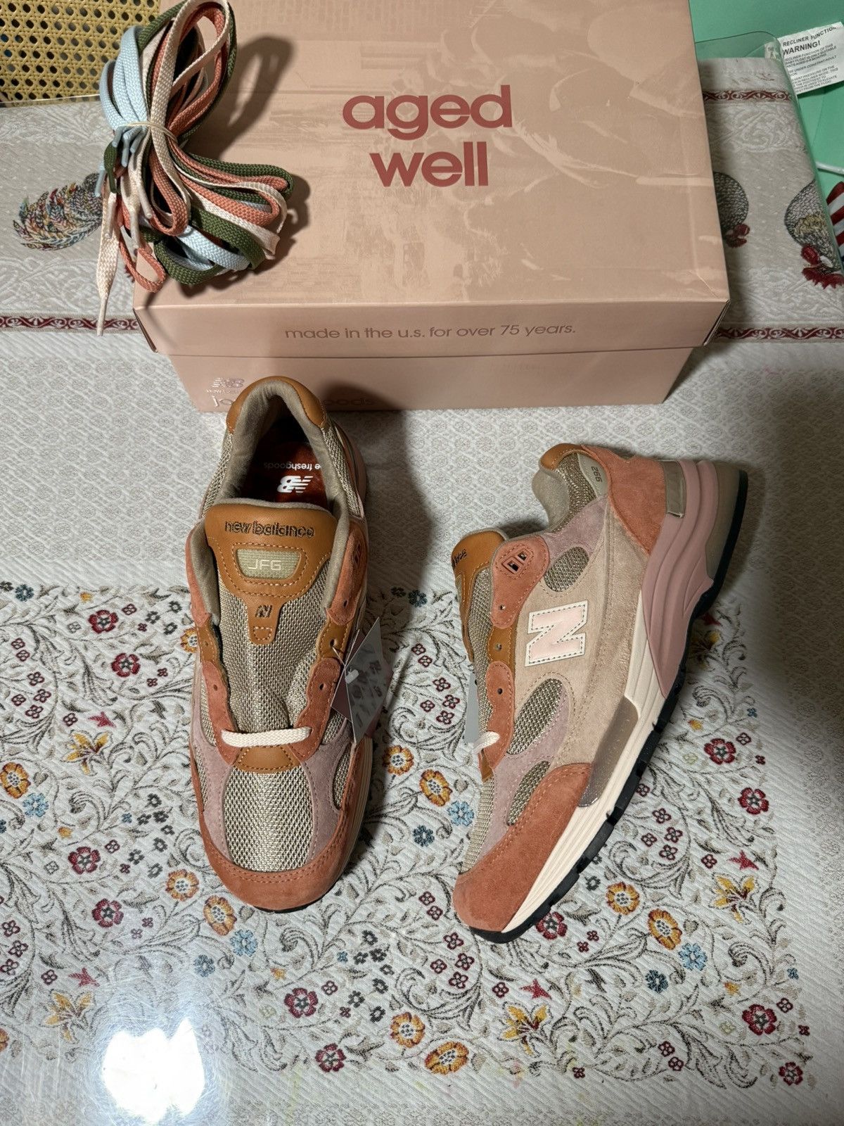 Joe Freshgoods × New Balance NEW BALANCE JOE FRESHGOODS X 992 MADE IN USA 'AGED WELL' 11 Size US 11 / EU 44 - 1 Thumbnail