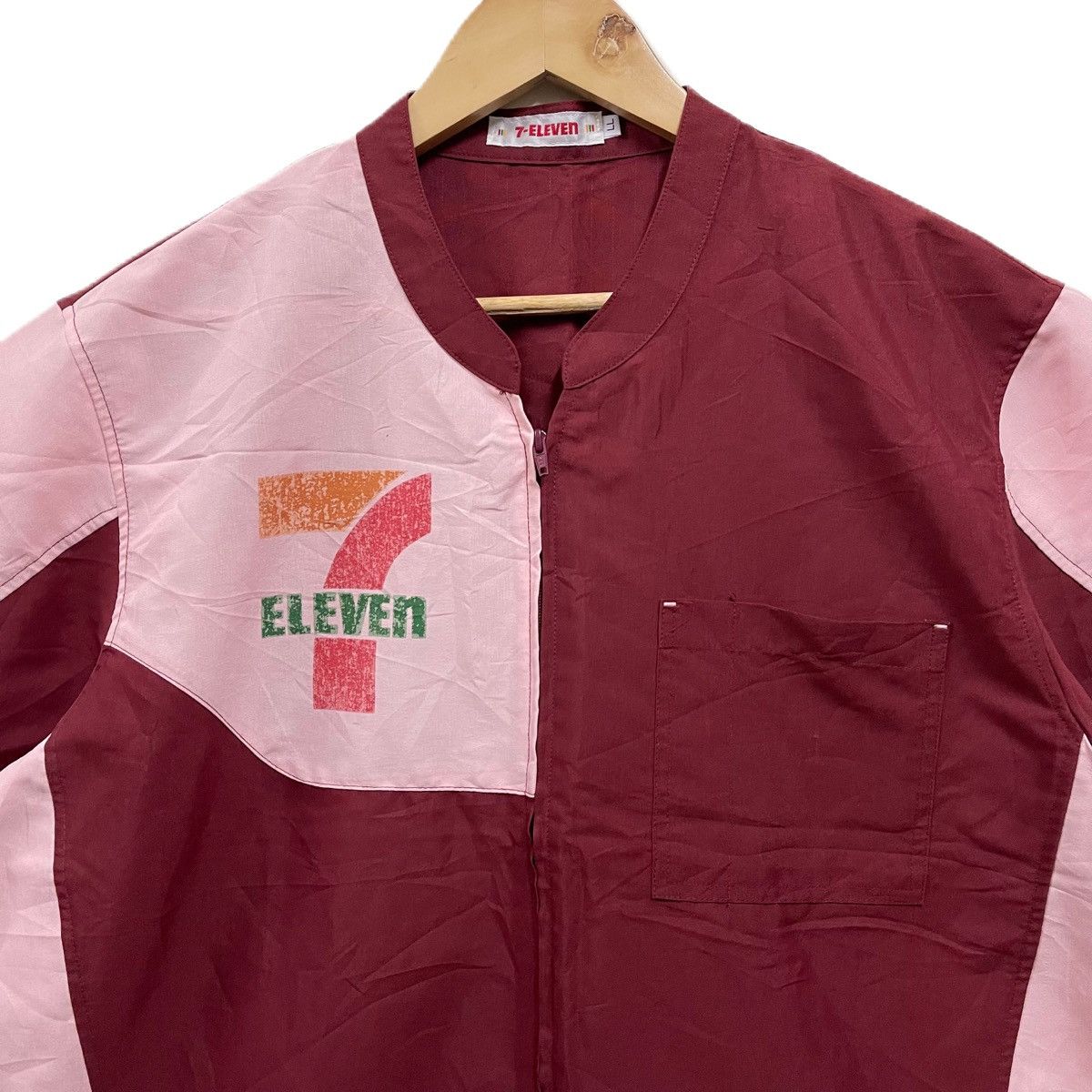 If Six Was Nine Vintage 7 Eleven uniform worker zipper 2pieces Size US L / EU 52-54 / 3 - 3 Thumbnail