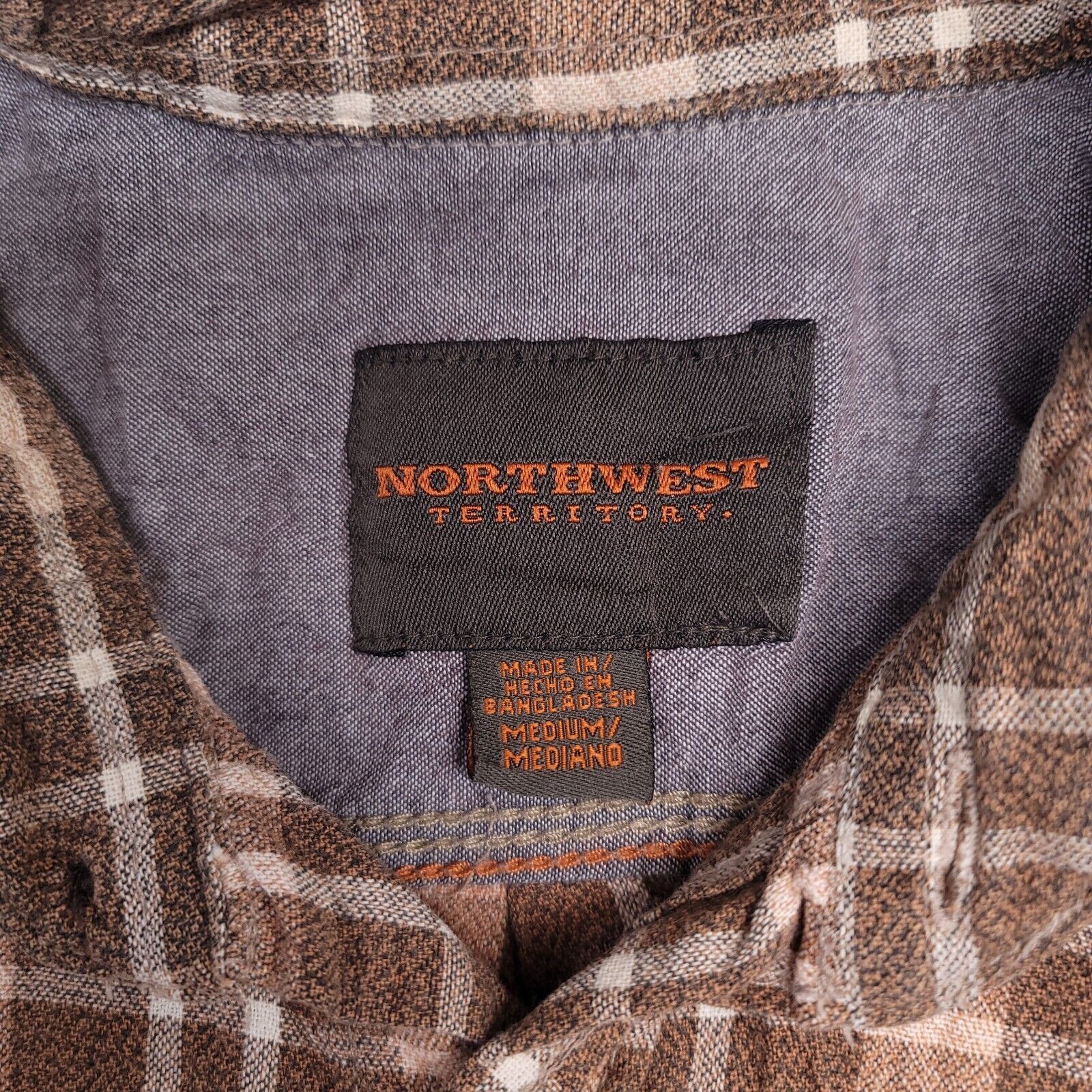 Northwest Territory Northwest Territory Tartan Flannel Button Shirt Mens Size M Size US M / EU 48-50 / 2 - 3 Thumbnail