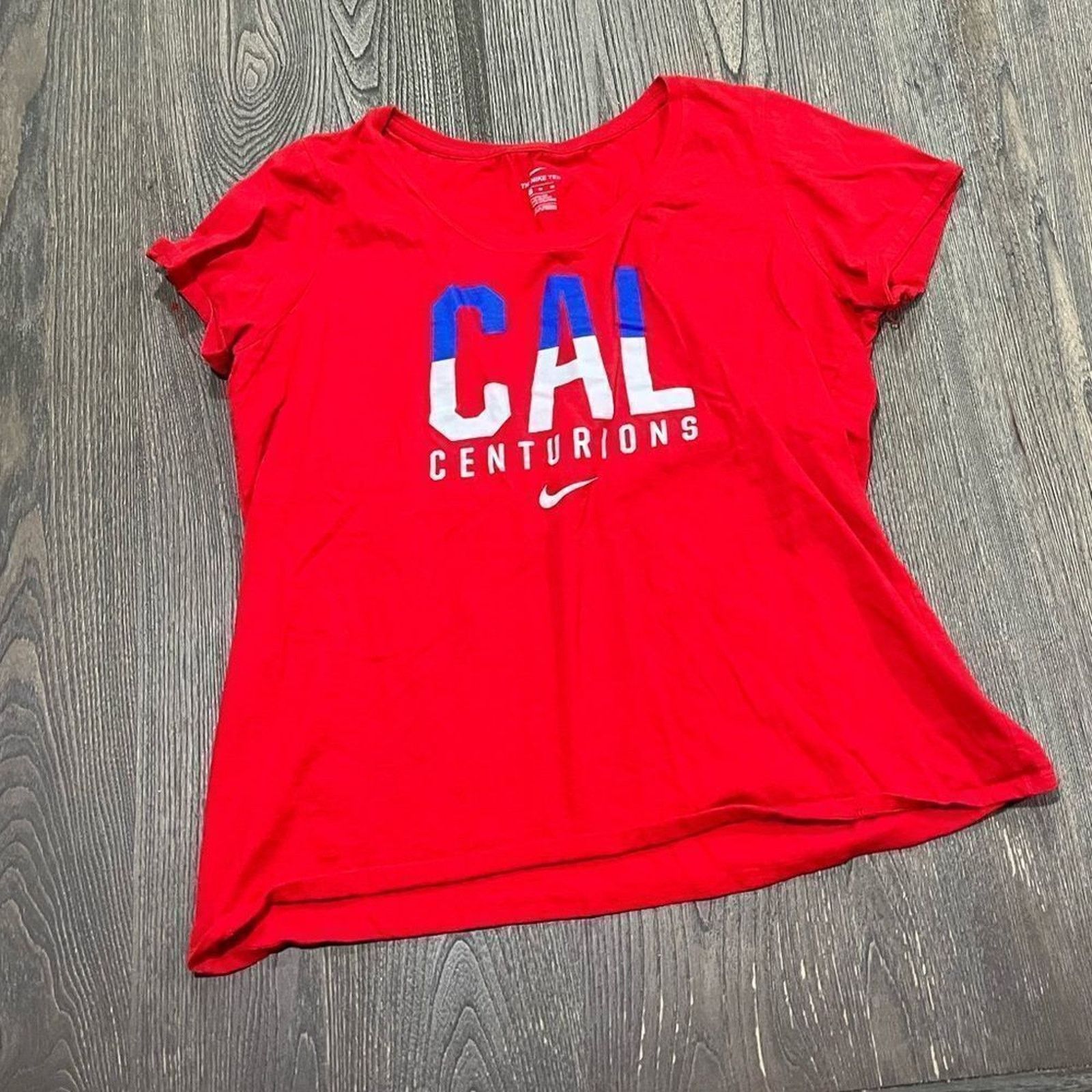 Nike Nike Tee Cal Centurions Athletic Cut Short Sleeve Crewneck Size XL / US 12-14 / IT 48-50 - 1 Thumbnail