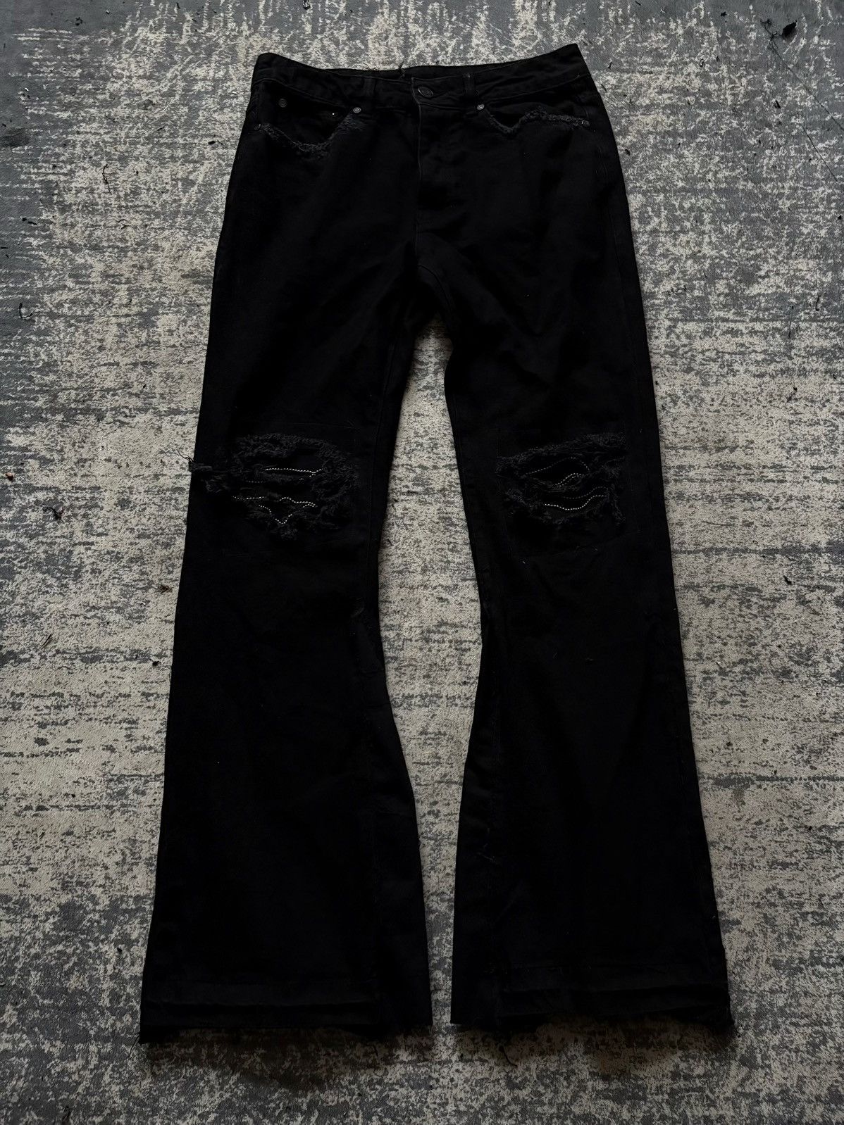 Levi's chain jeans flared Size US 32 / EU 48 - 1 Thumbnail
