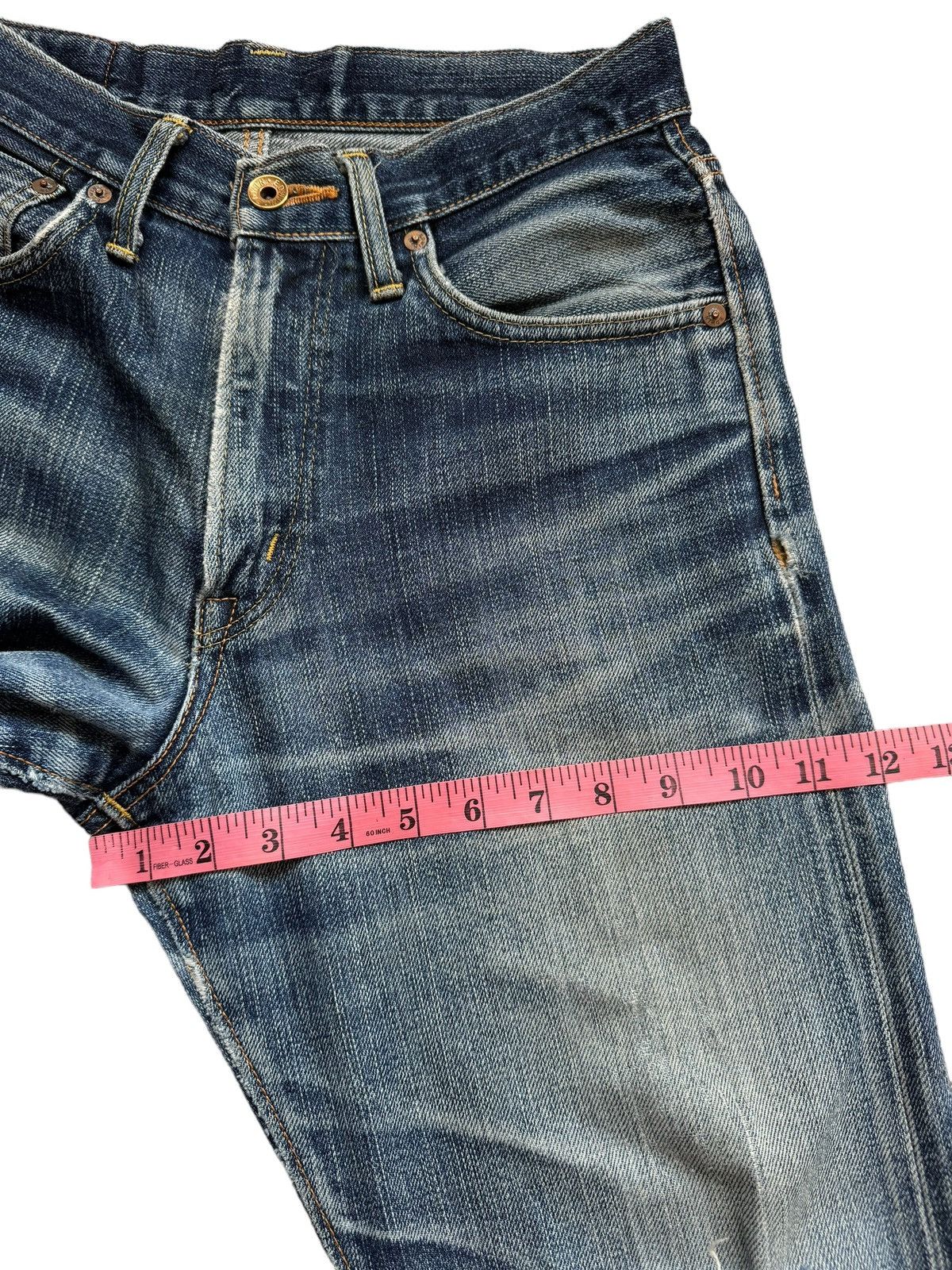 Edwin Vintage Edwin 505zx Distressed Selvedge Jeans Size US 28 / EU 44 - 23 Thumbnail