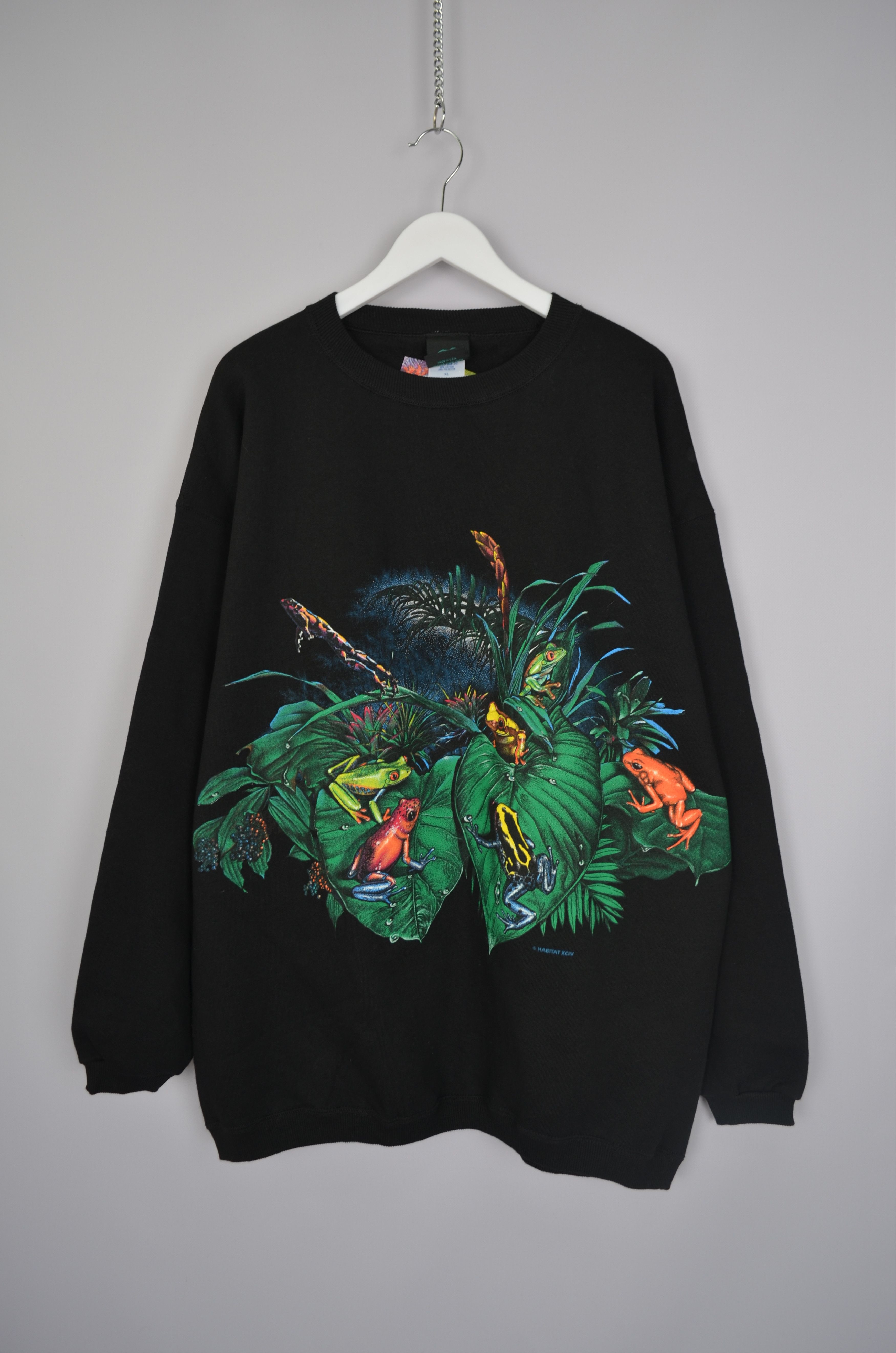 Habitat × Vintage Vintage Habitat Nature Sweatshirt XL 1994 Frogs USA BNWT! Size US XL / EU 56 / 4 - 2 Thumbnail
