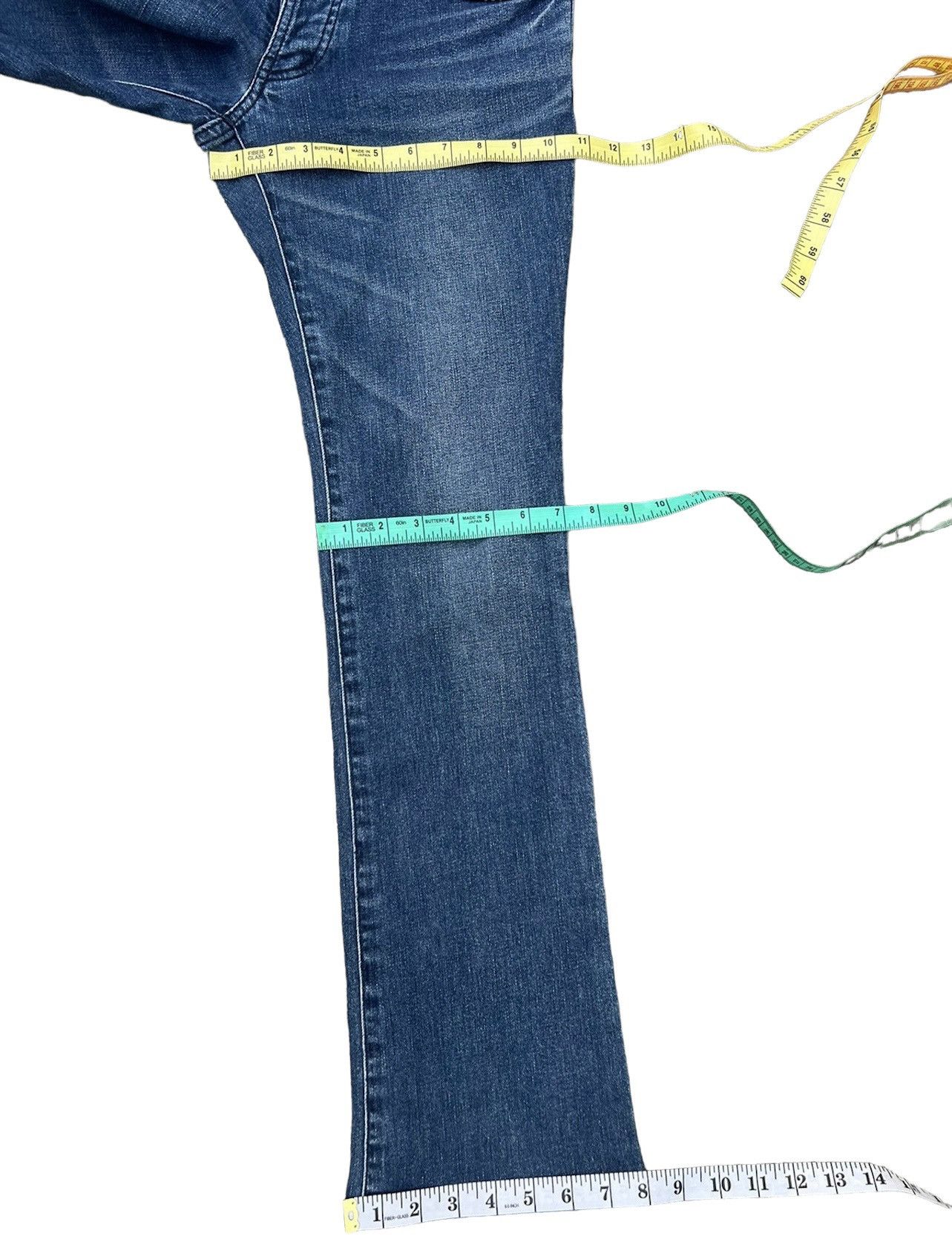 5351 POUR LES HOMMES Vintage 5351 Pour Les Hommes Stretch Denim Flare Jeans Size US 30 / EU 46 - 4 Thumbnail