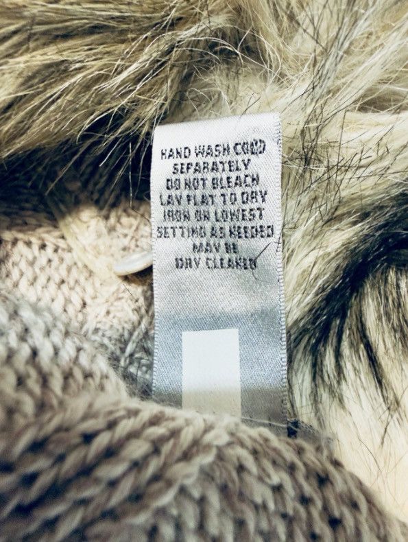 Chicos Chico’s Angora-Blend Belted Sweater Removable Collar Sz 3 Size XL / US 12-14 / IT 48-50 - 4 Thumbnail