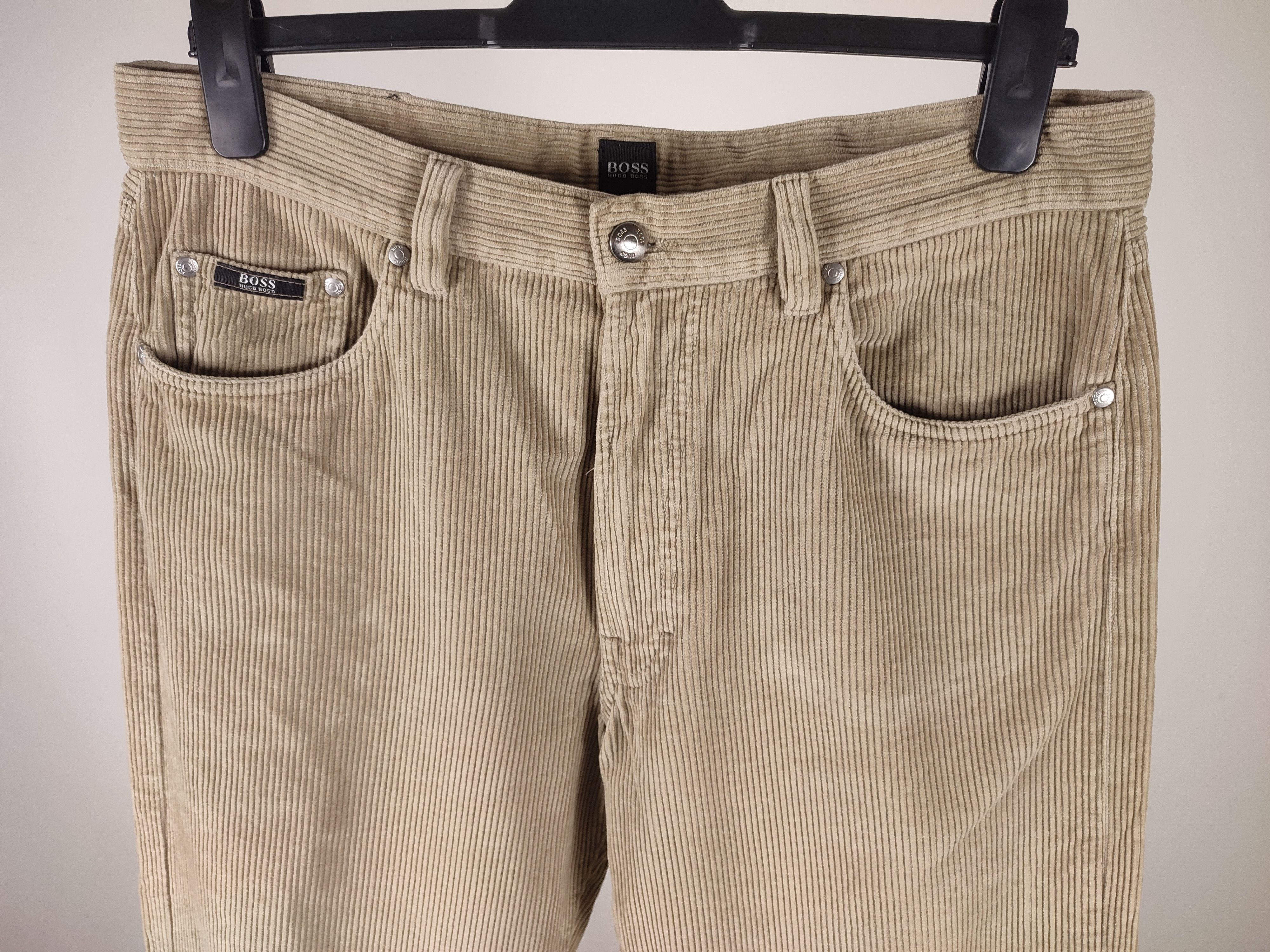 Hugo Boss Vintage Hugo Boss Corduroy Arkansas Casual Pants Size US 34 / EU 50 - 6 Thumbnail