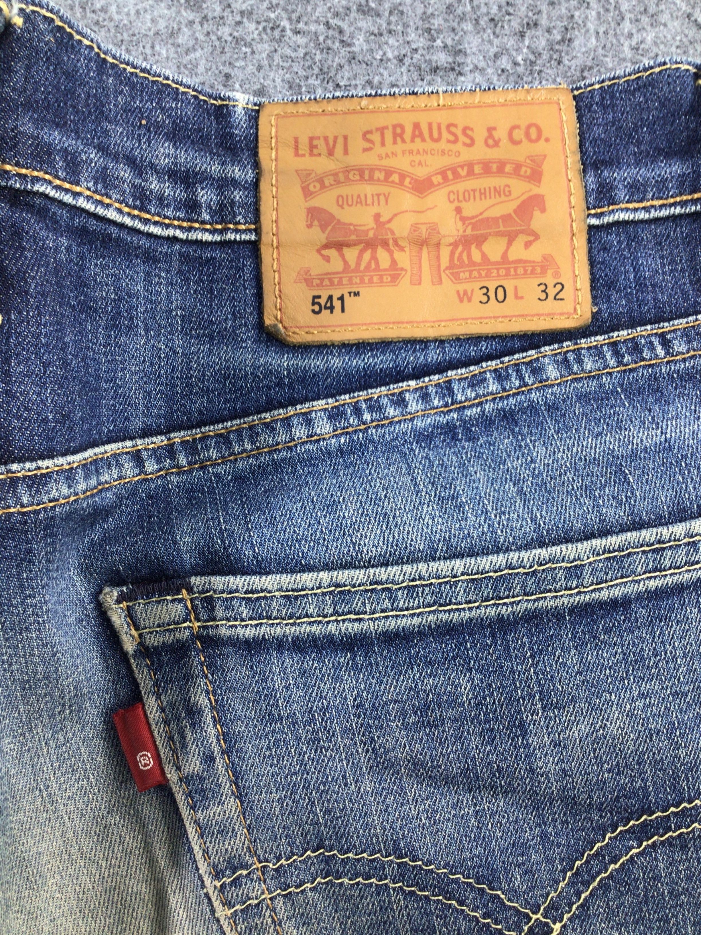 Levi's Vintage Distress Levis 541 Jeans-JM486 Size US 32 / EU 48 - 5 Thumbnail