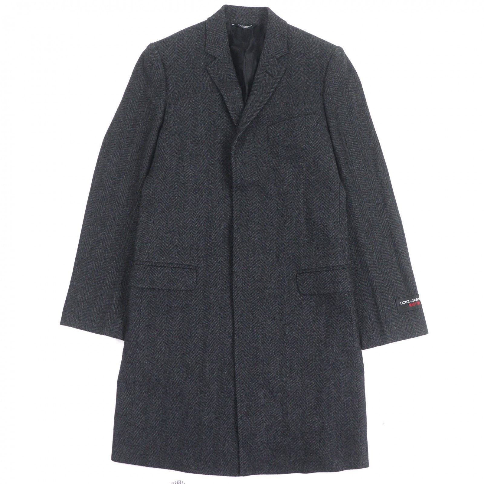 Dolce & Gabbana Dolce & Gabbana Dolce&Gabbana MARTINI Wool Coat Textile Outerwear DUTY FREE for USA Size ONE SIZE - 1 Thumbnail