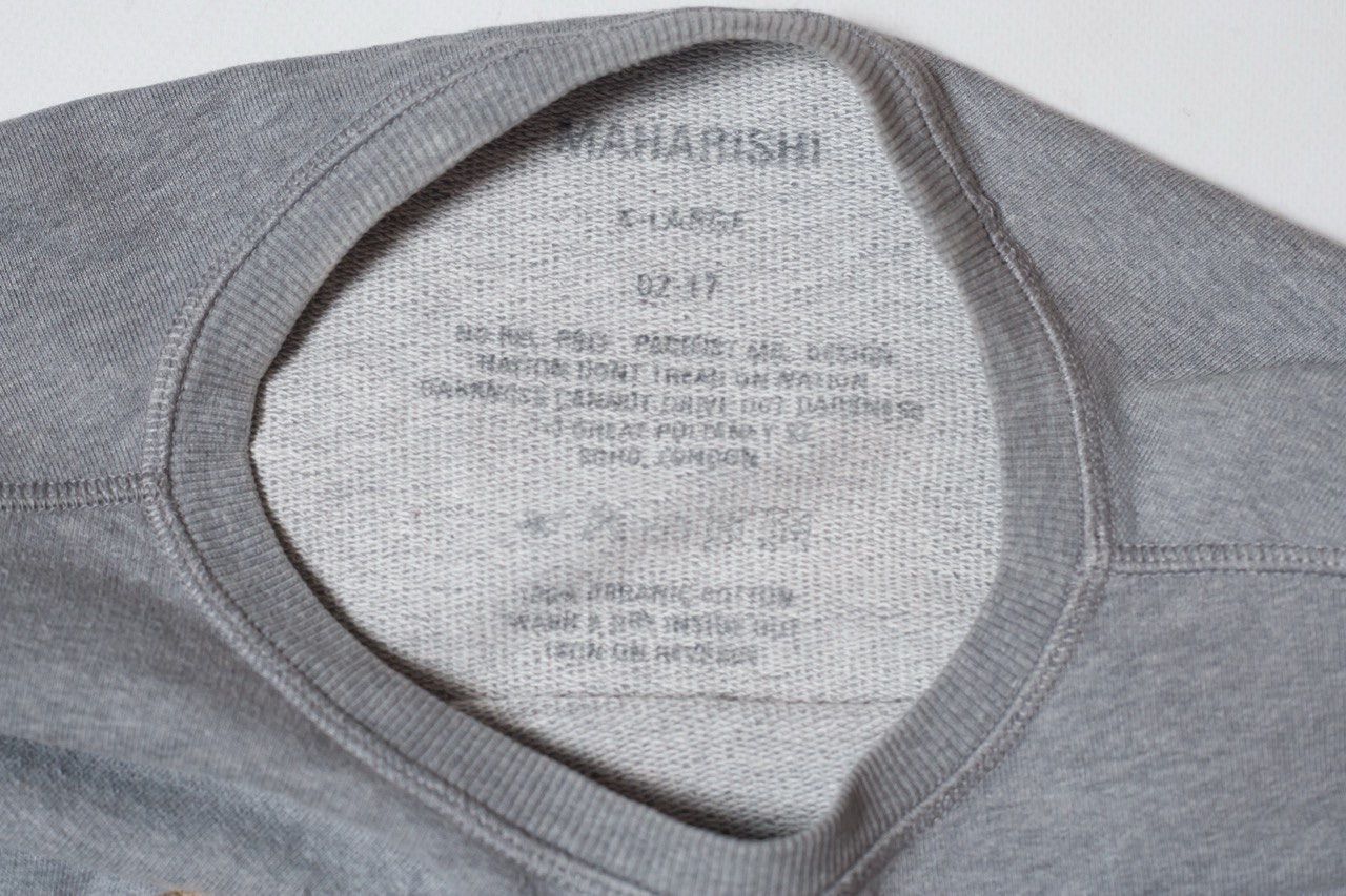 Maharishi Maharishi Embroidered Vintage Snake Adder Sweatshirt Size US XL / EU 56 / 4 - 4 Thumbnail