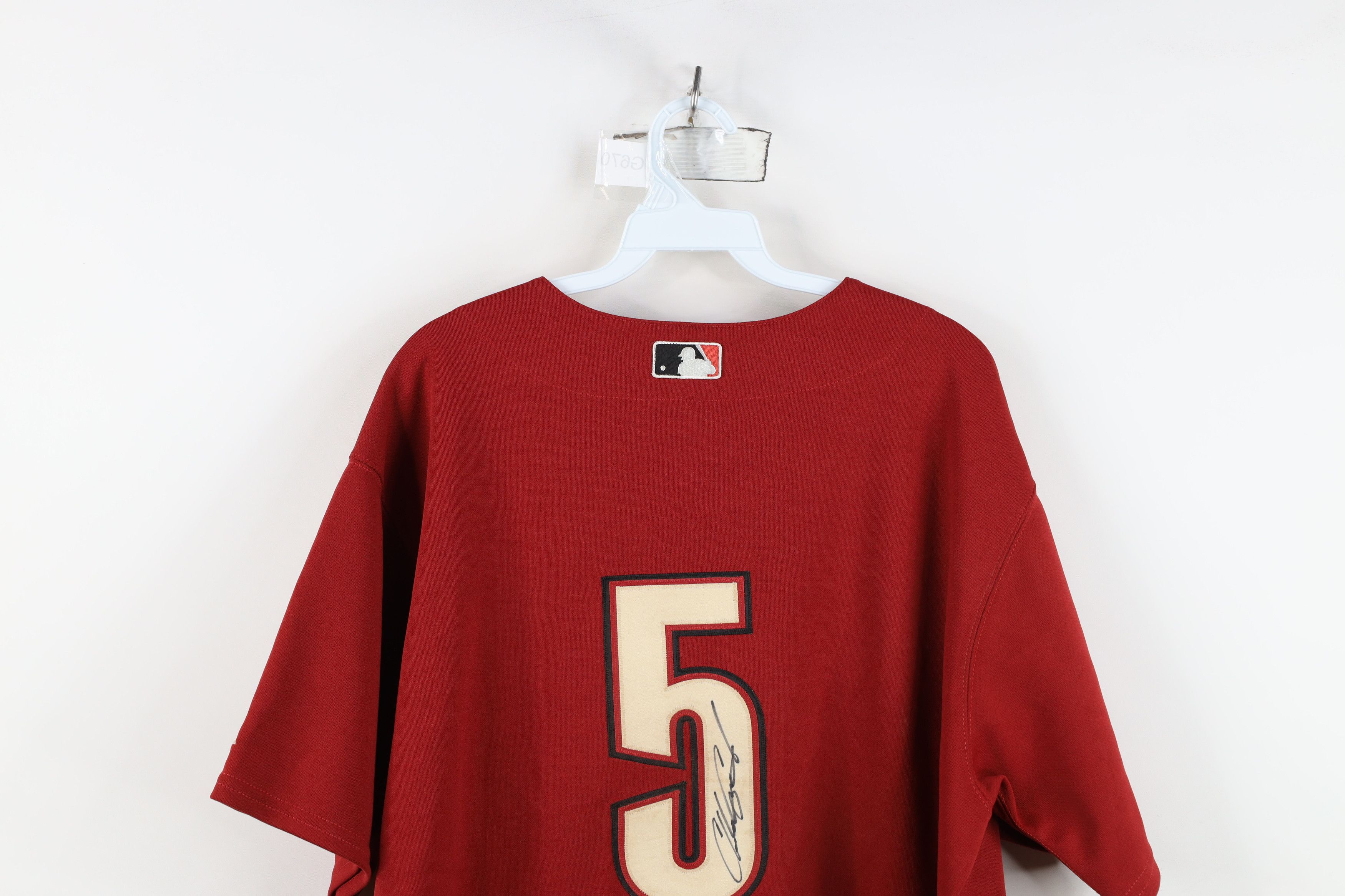 Majestic Vintage 90s Majestic Houston Astros Baseball Jersey #5 USA Size US XXL / EU 58 / 5 - 14 Thumbnail