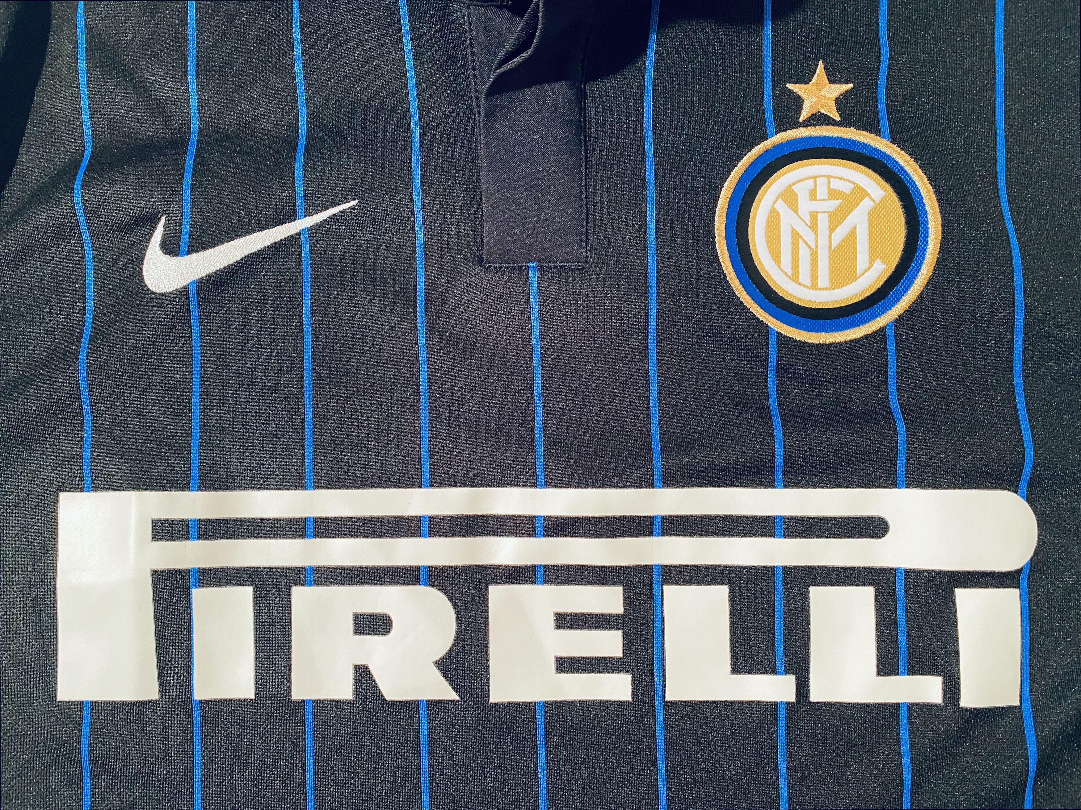 Nike Inter Milan Home Football Jersey Shirt 2014 - 2015 Size US S / EU 44-46 / 1 - 6 Thumbnail