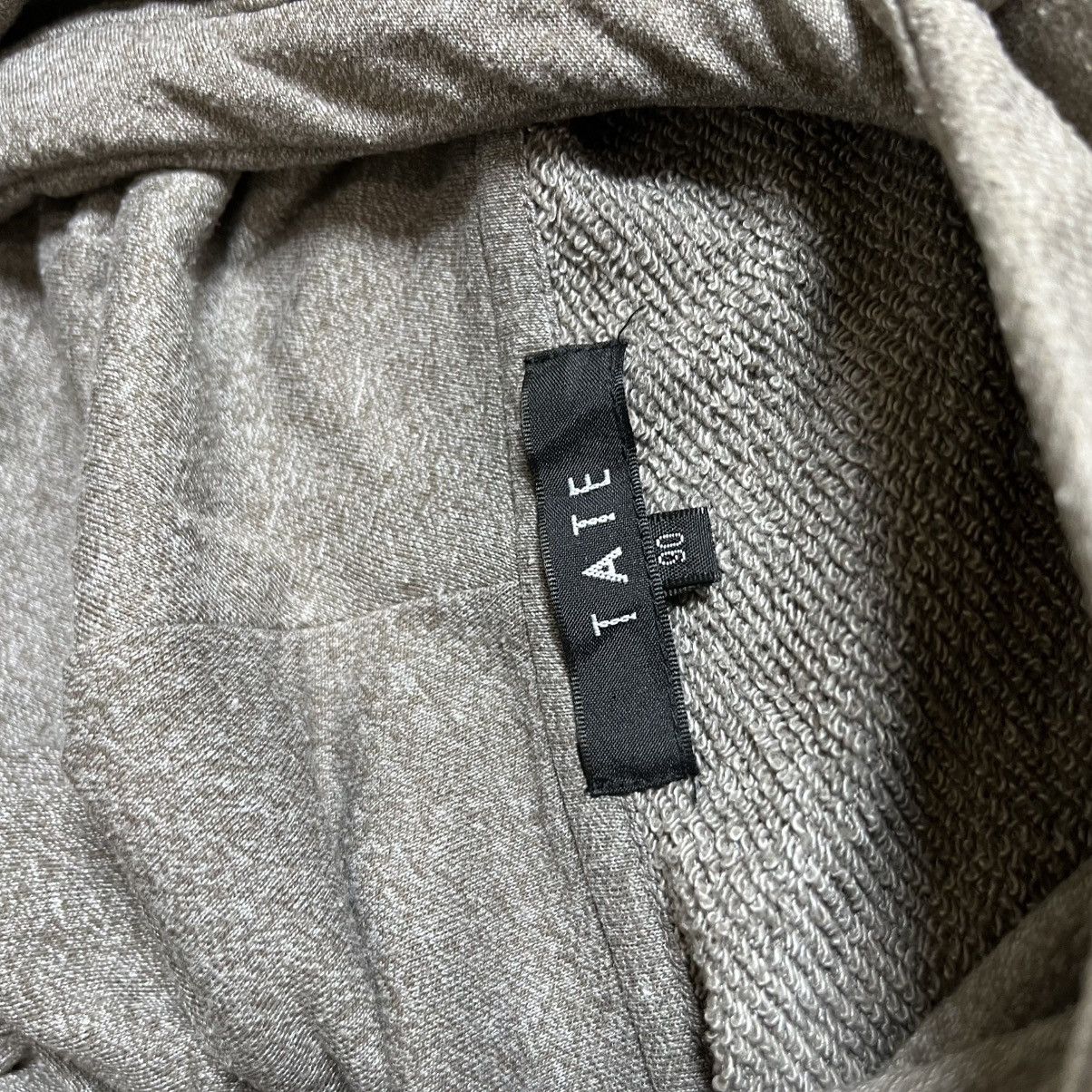 Japanese Brand Tate Asymmetric High Neck Hoodie Japan Avant-Garde Rare Size US S / EU 44-46 / 1 - 7 Thumbnail