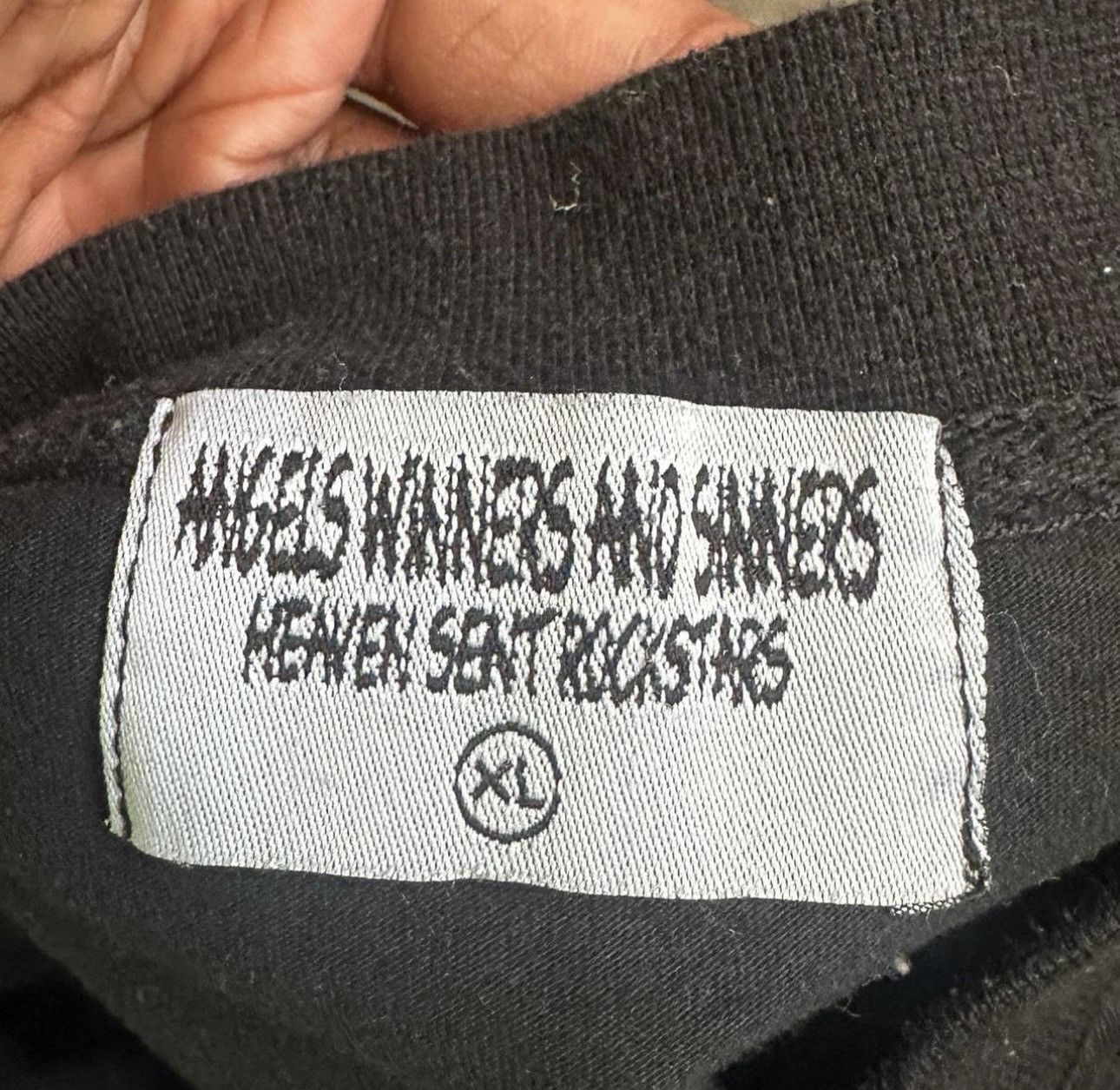 Other ANGELS WINNERS AND SINNERS HEAVEN SENT ROCKSTAR TEE ! Size US XL / EU 56 / 4 - 3 Thumbnail