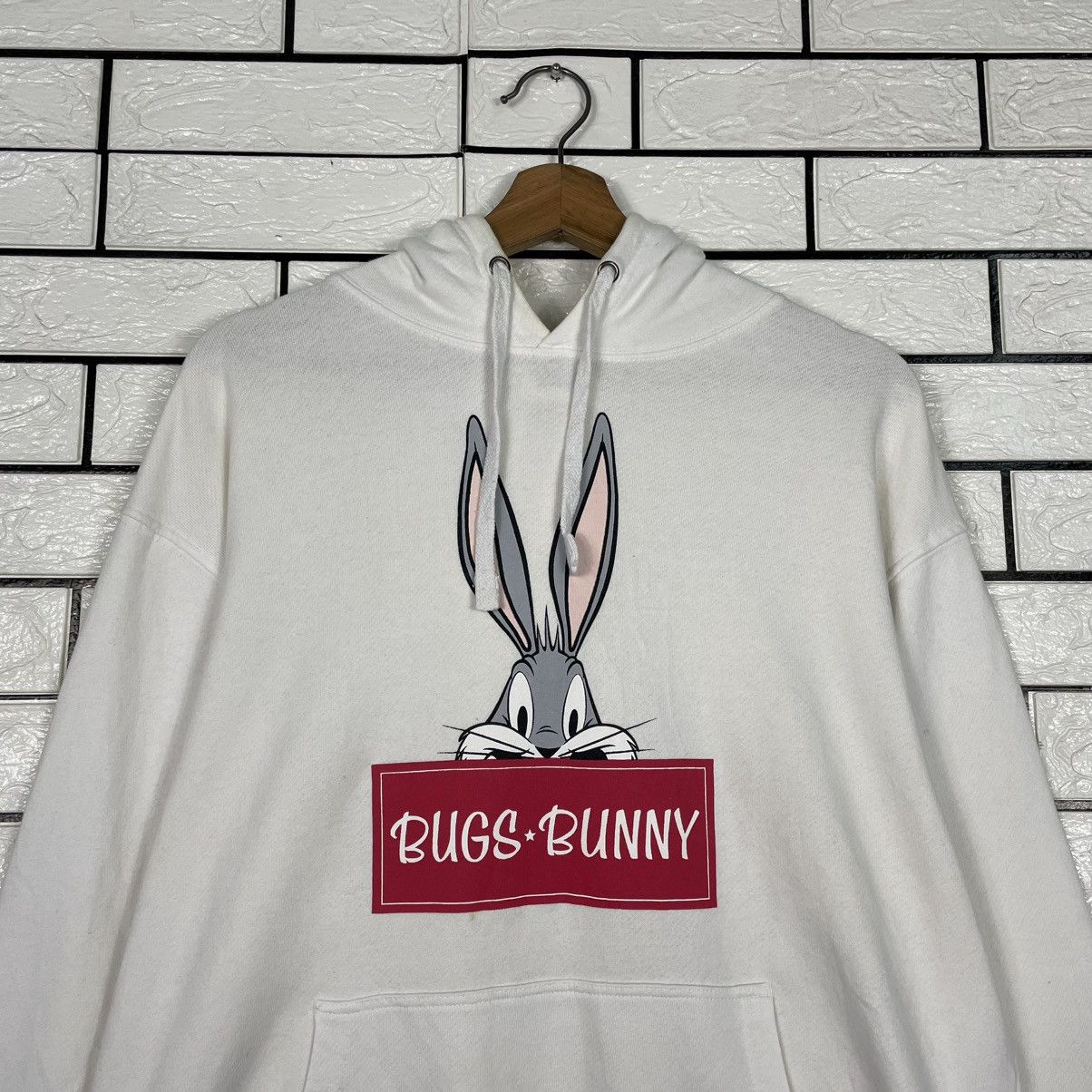 Warner Bros Looney Tunes Bugs Bunny Hoodie Size US L / EU 52-54 / 3 - 10 Thumbnail