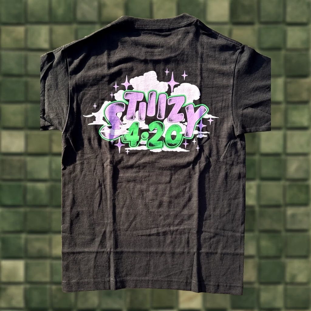 Logo 7 STIIIZY 420 Shirt Black Logo Streetwear Graphic Tee Small Mens Size US S / EU 44-46 / 1 - 1 Thumbnail