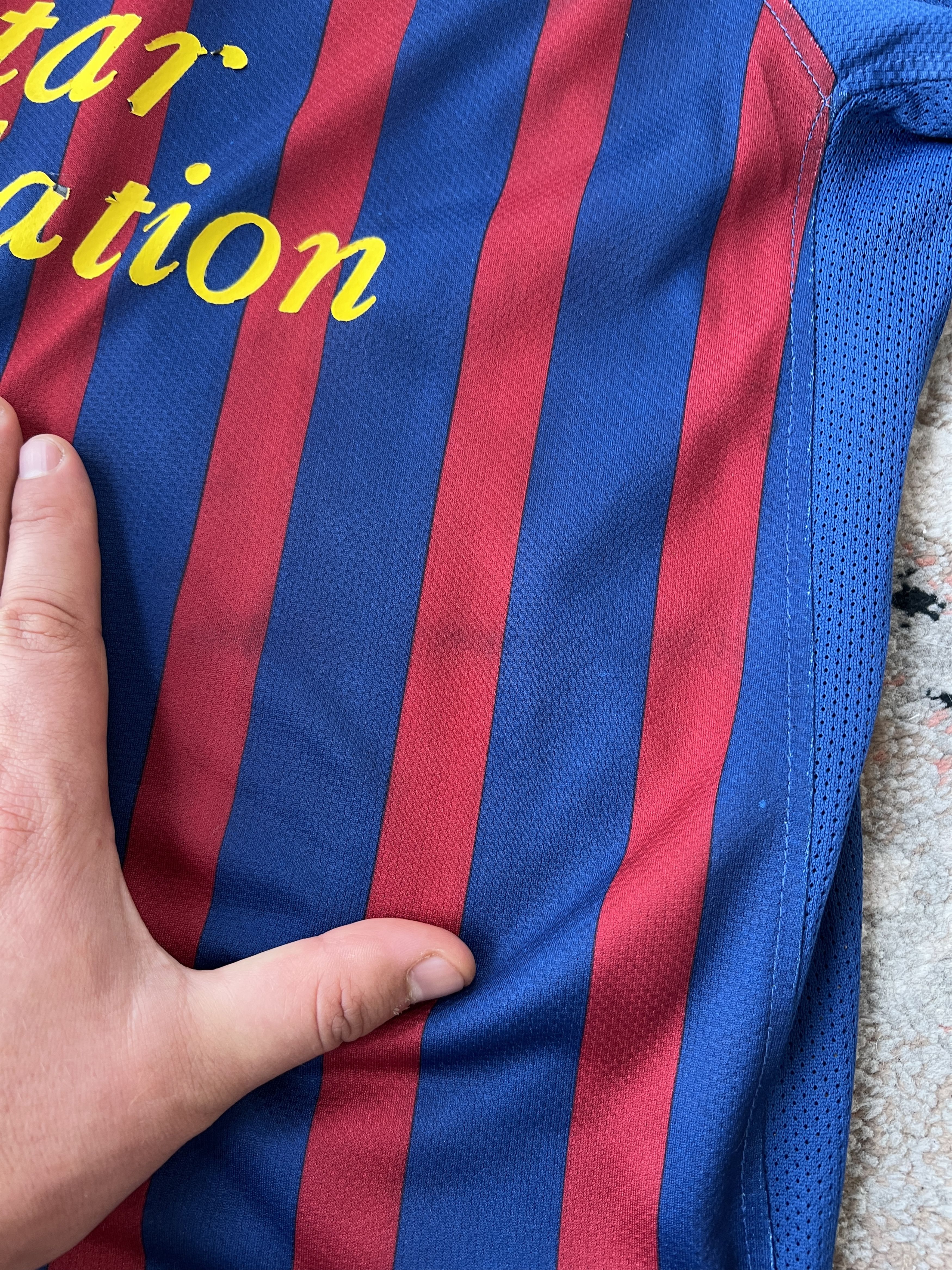 Nike Nike FC Barcelona Messi 10 Jersey Size US M / EU 48-50 / 2 - 7 Thumbnail