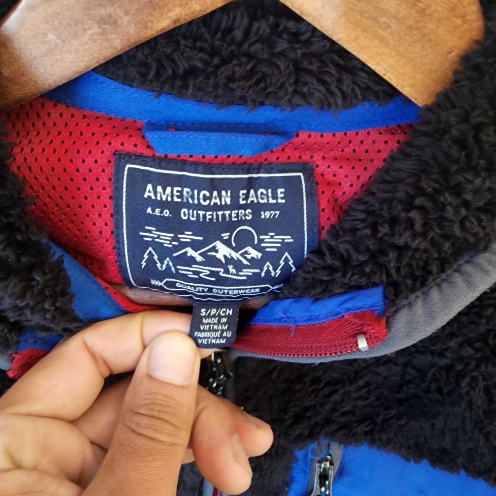 American Eagle Outfitters American Eagle Men's Small Fleece Size US S / EU 44-46 / 1 - 3 Thumbnail