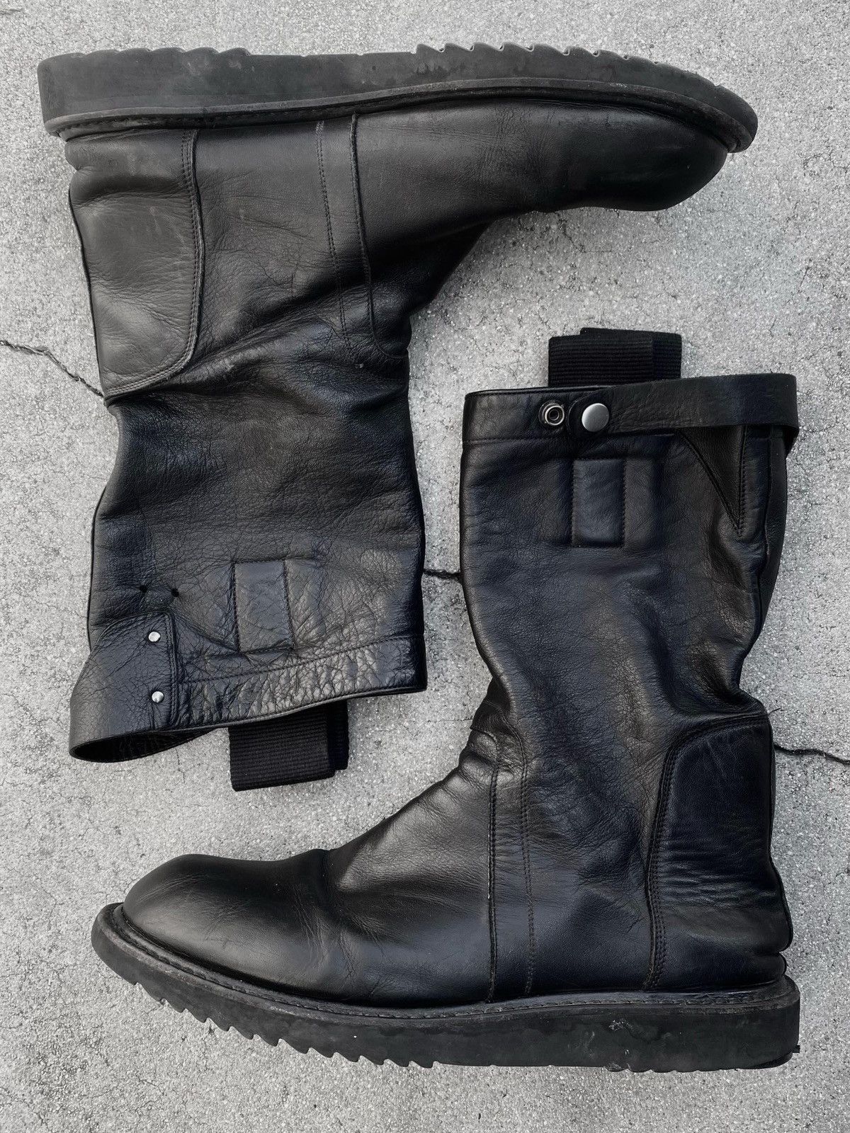 Rick Owens RICK OWENS PULL ON CREEPER BOOT Size US 12 / EU 45 - 1 Thumbnail