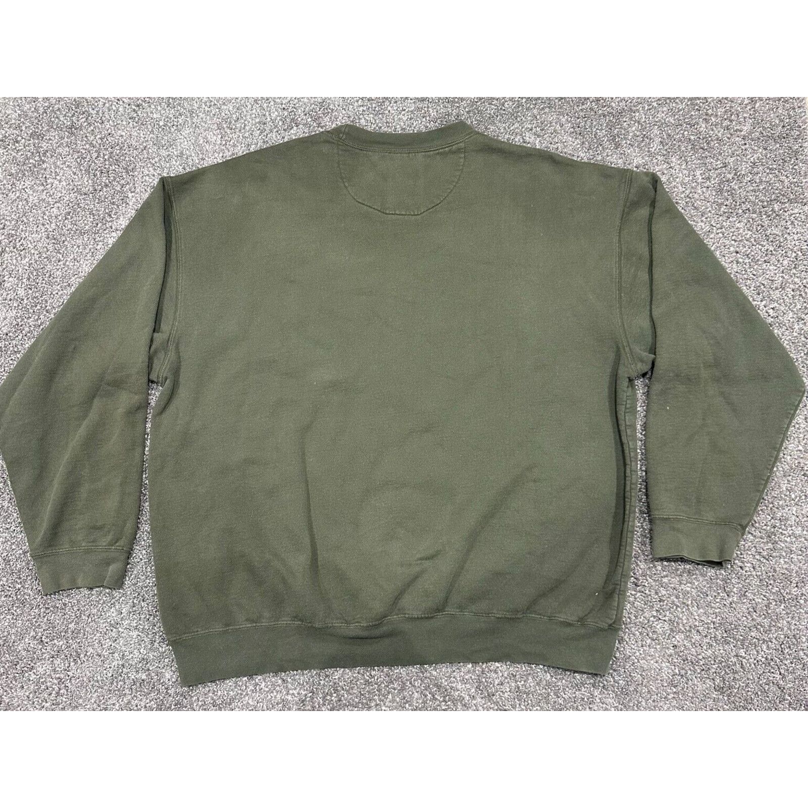 Eddie Bauer Vtg 90s Eddie Bauer Logo Outdoors Green Crewneck Mens XL Y2K Size US XL / EU 56 / 4 - 4 Thumbnail