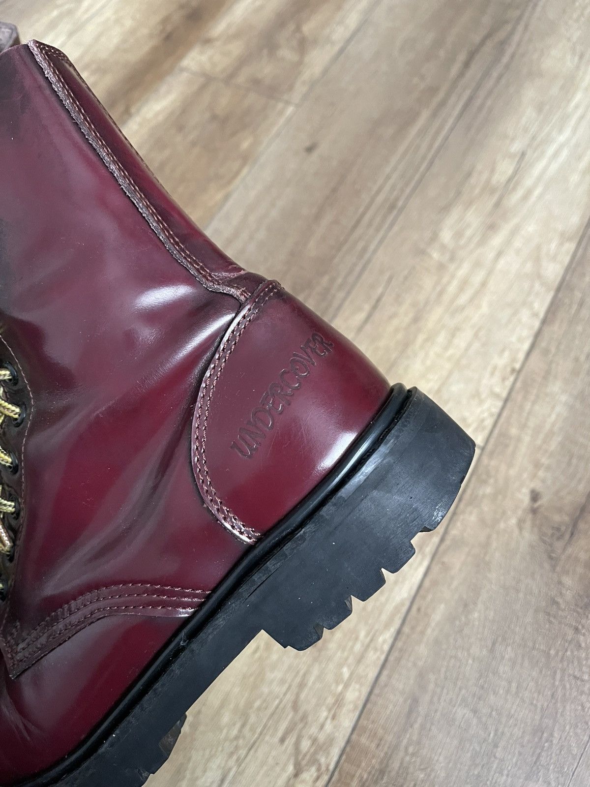 Japanese Brand Undercover Leather Boots Shoes Japan Vintage Size US 7 / EU 40 - 11 Thumbnail