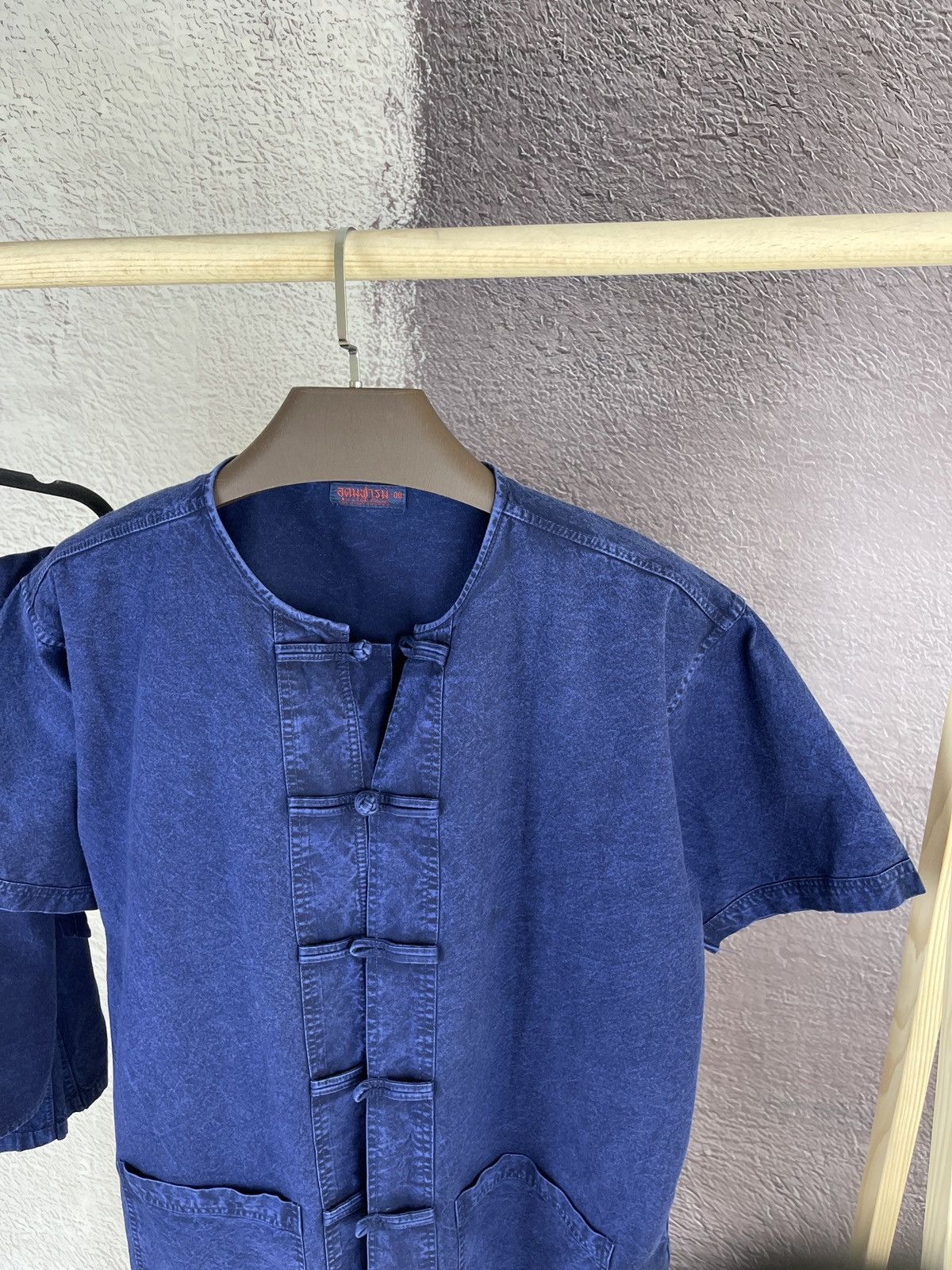 Japanese Brand Vintage Japanese kimono suit chore jacket bondage pants Size US L / EU 52-54 / 3 - 13 Thumbnail