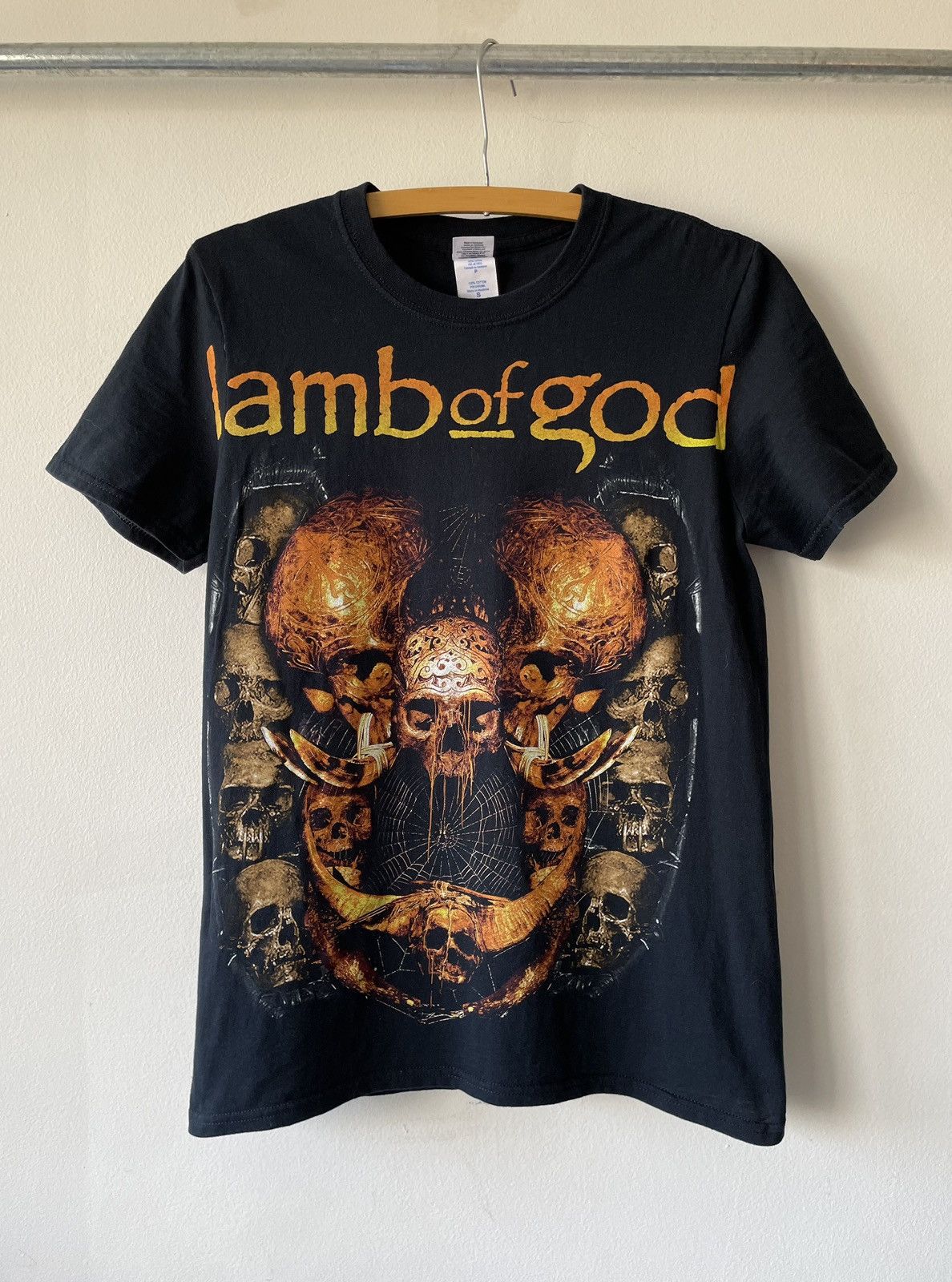 Band Tees × Vintage Y2K Lamb Of God Death Metal Band tee Size US S / EU 44-46 / 1 - 1 Thumbnail