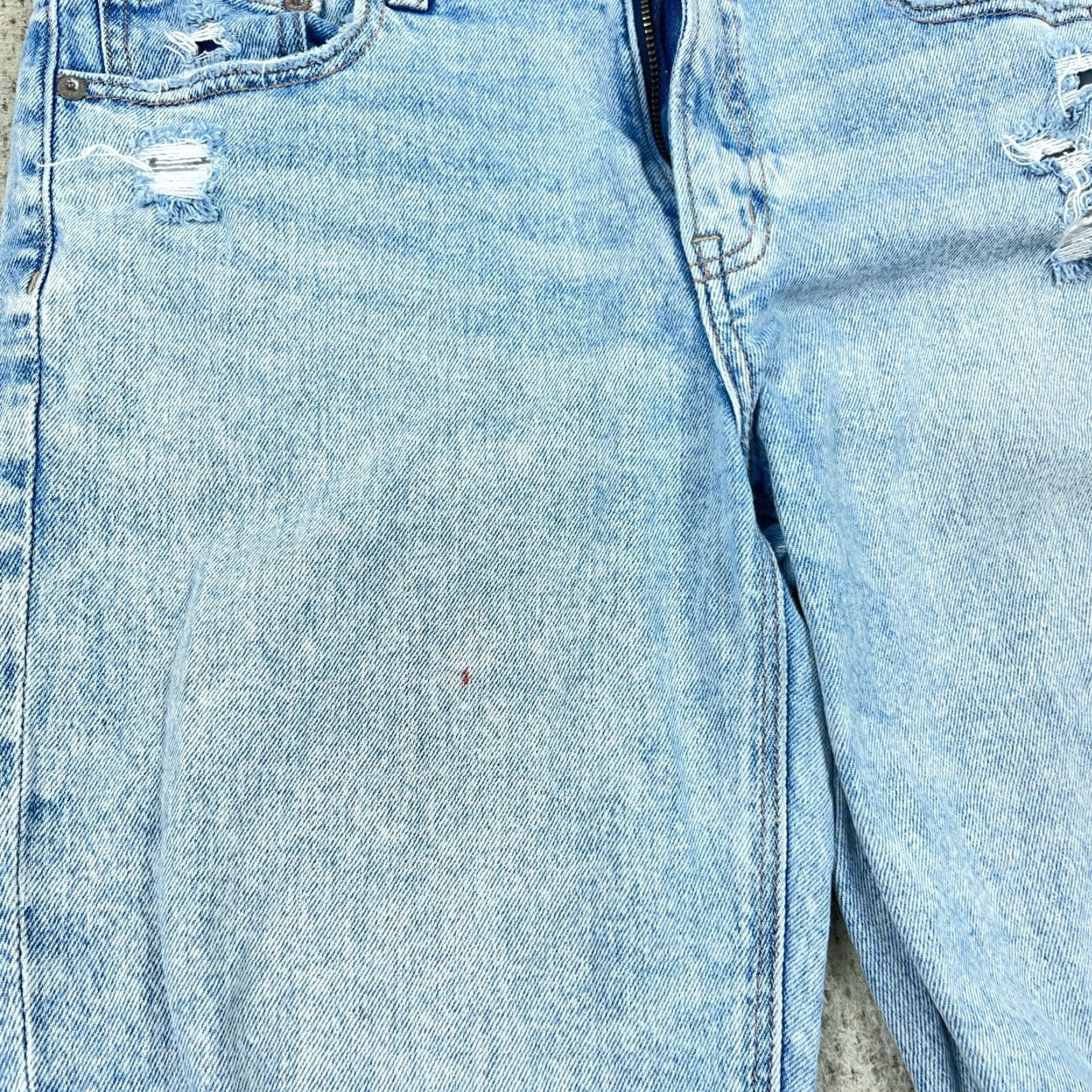 American Eagle Outfitters American Eagle Outfitters Jeans Women 6 High Rise Ankle Light Blue Distressed 5-Pocket Denim Jeans Womens Size 6 Regular 28in Inseam Size 28" / US 6 / IT 42 - 6 Thumbnail