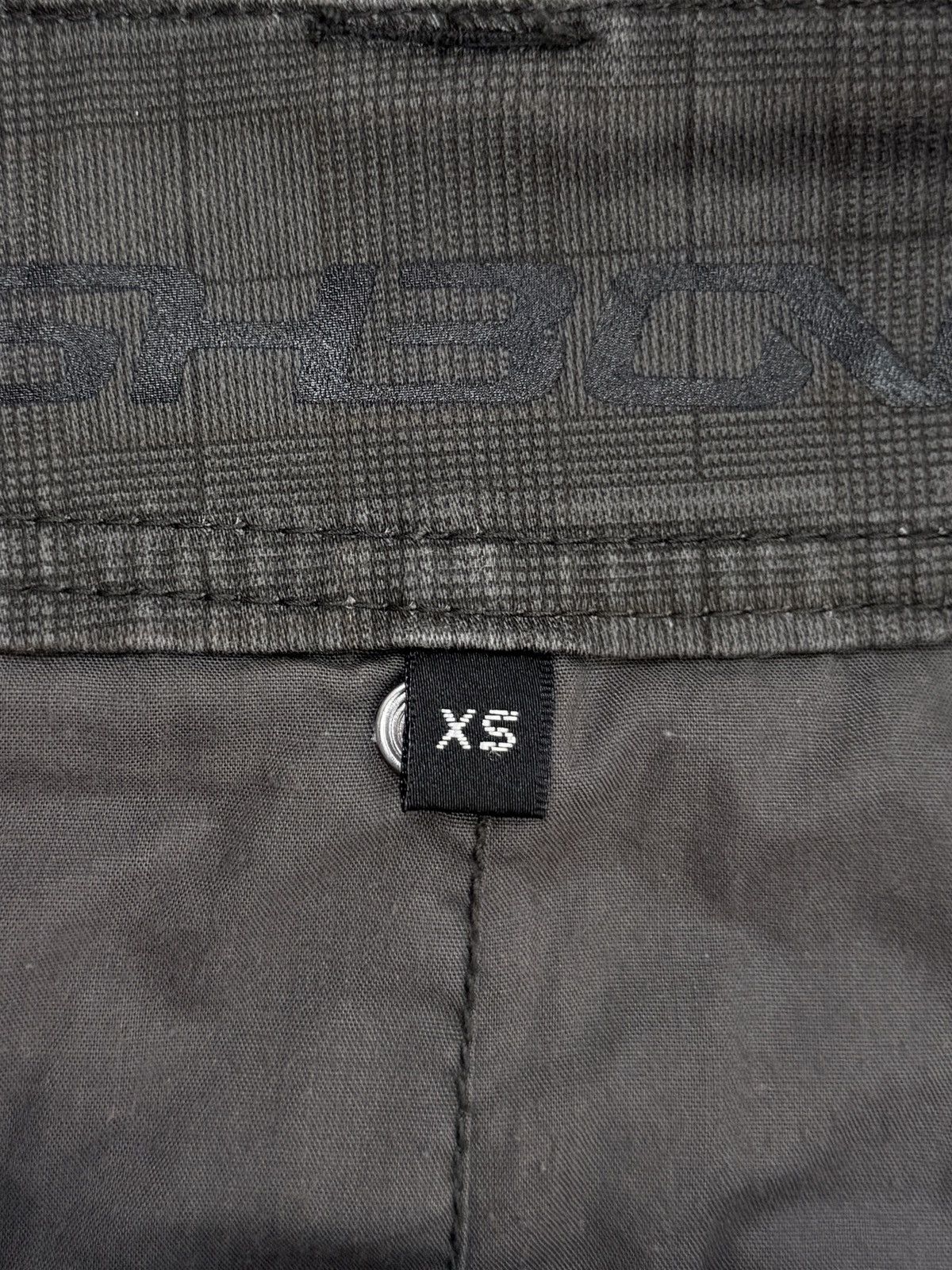 Vintage Y2K Vintage Fishbone Grey Check Pleated Mini Skirt Size 28" / US 6 / IT 42 - 4 Thumbnail