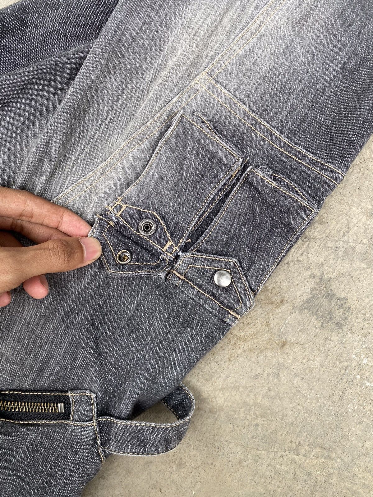 Japanese Brand × PPFM Drop Crotch Baggy Pants Size US 33 - 18 Thumbnail