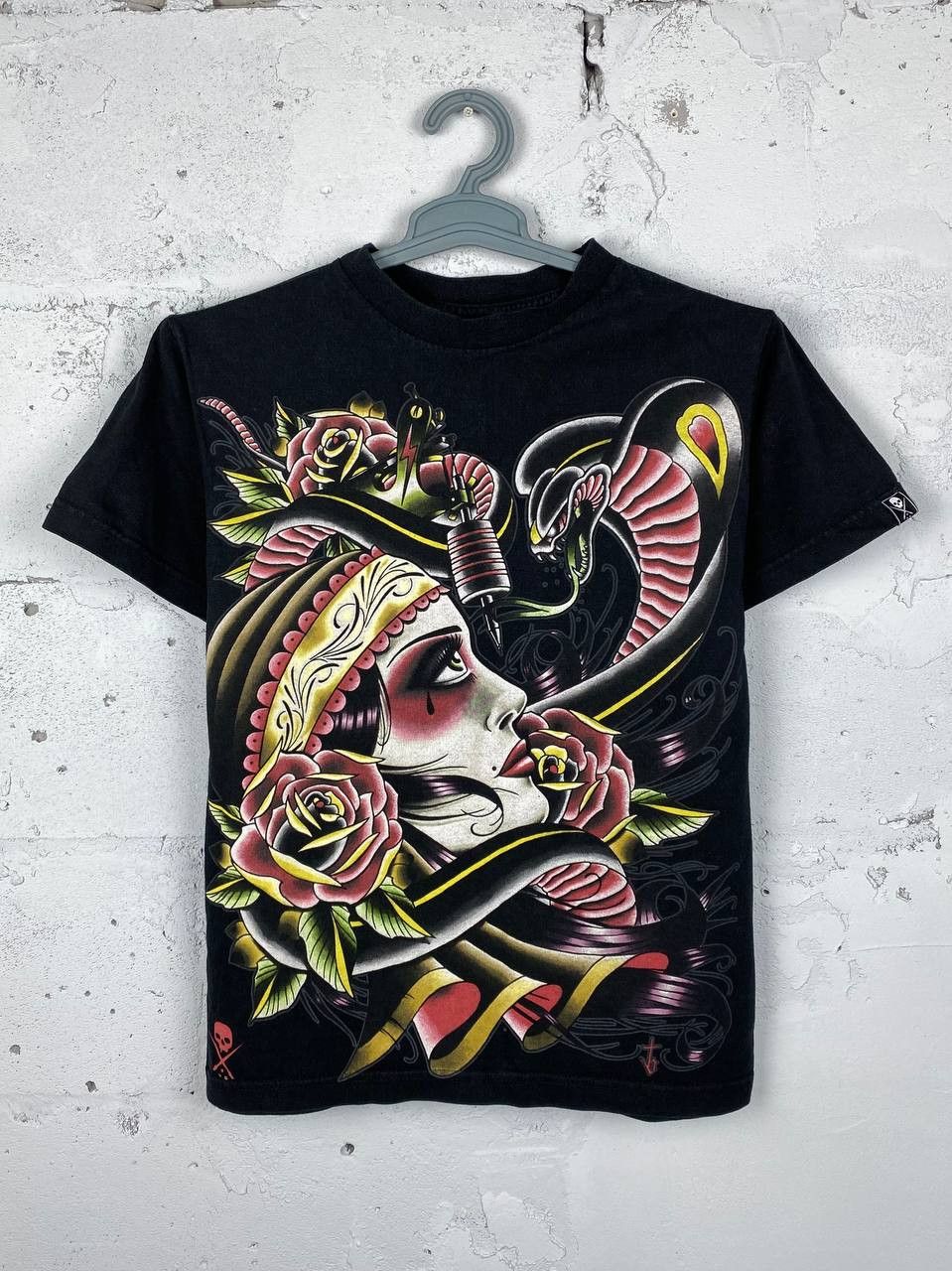 Ed Hardy × Vintage Vintage Y2K Ed Hardy Style Sullen New York Tattoo Size S / US 4 / IT 40 - 1 Thumbnail