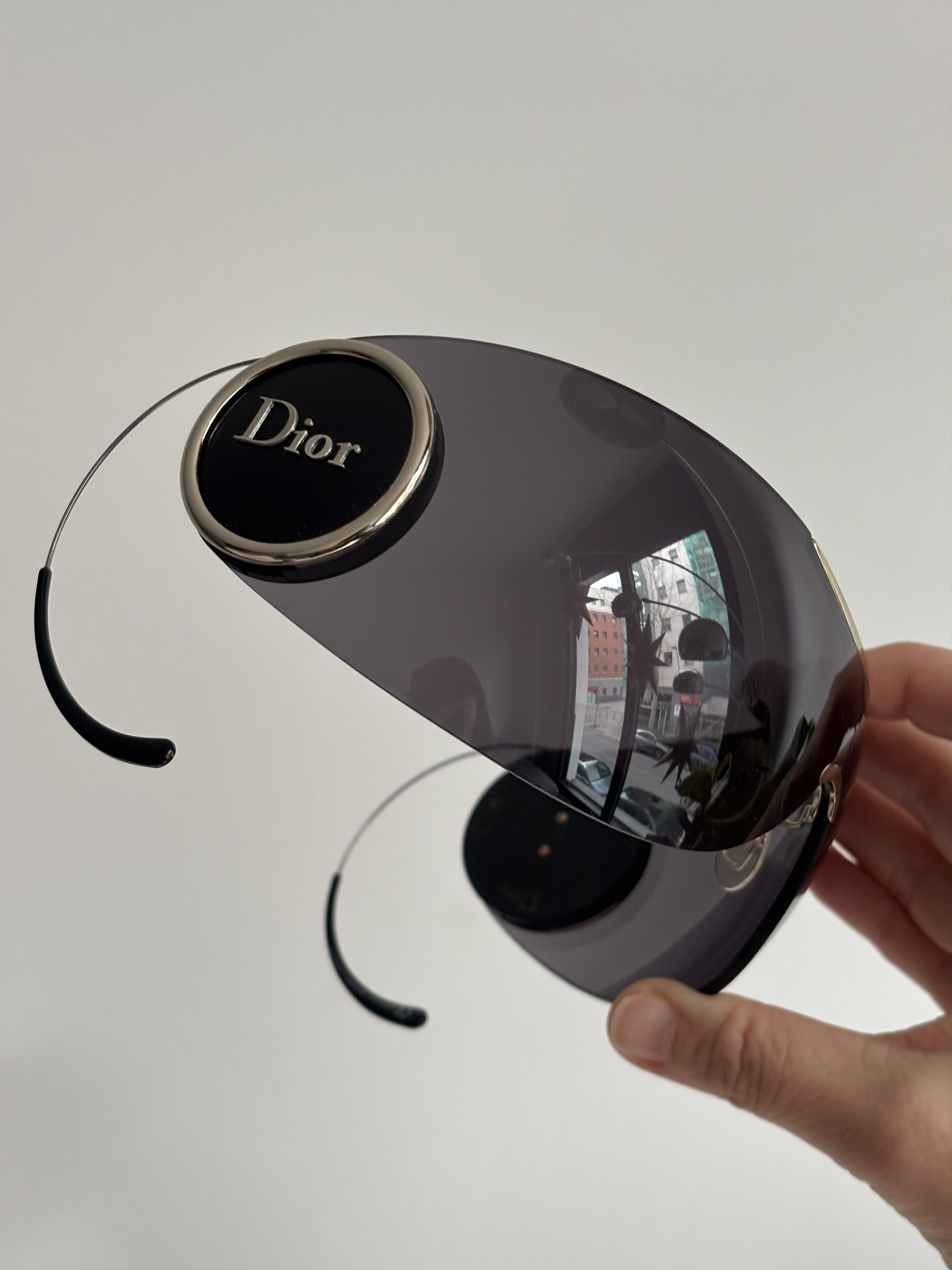 Dior DIOR Sunglasses Sport 2 Mask Ski Wrap Shield Logo RI958 Size ONE SIZE - 5 Thumbnail