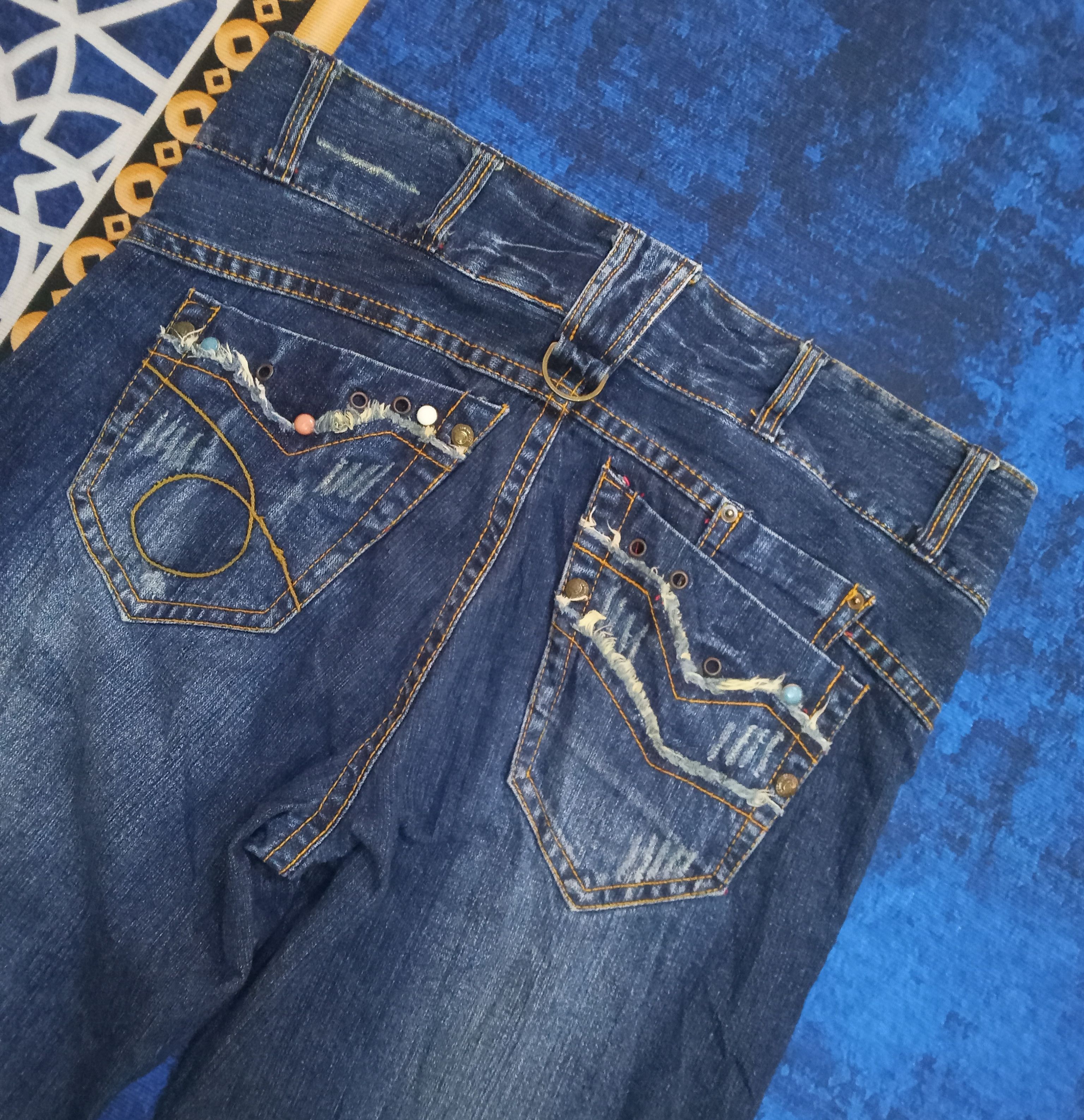 Japanese Brand Bunbuster Extremely Rare Design Jeans Size US 40 / EU 56 - 9 Thumbnail