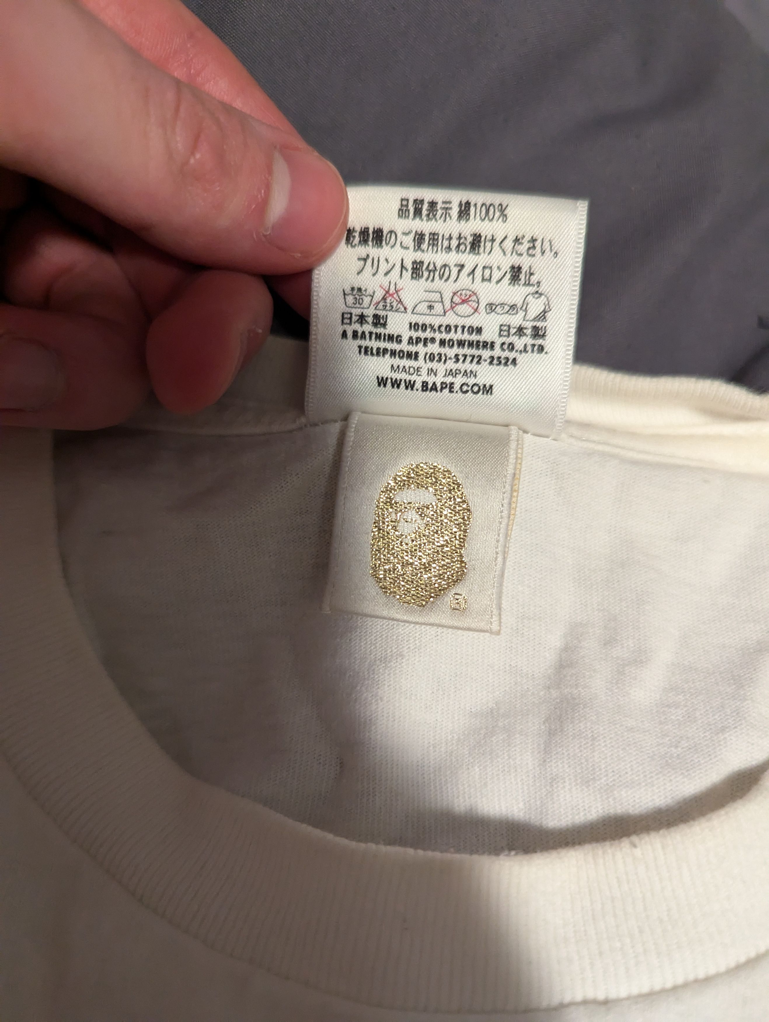 Bape Bape x Medicom Be@rbrick Busy Works Tee Size US M / EU 48-50 / 2 - 4 Thumbnail