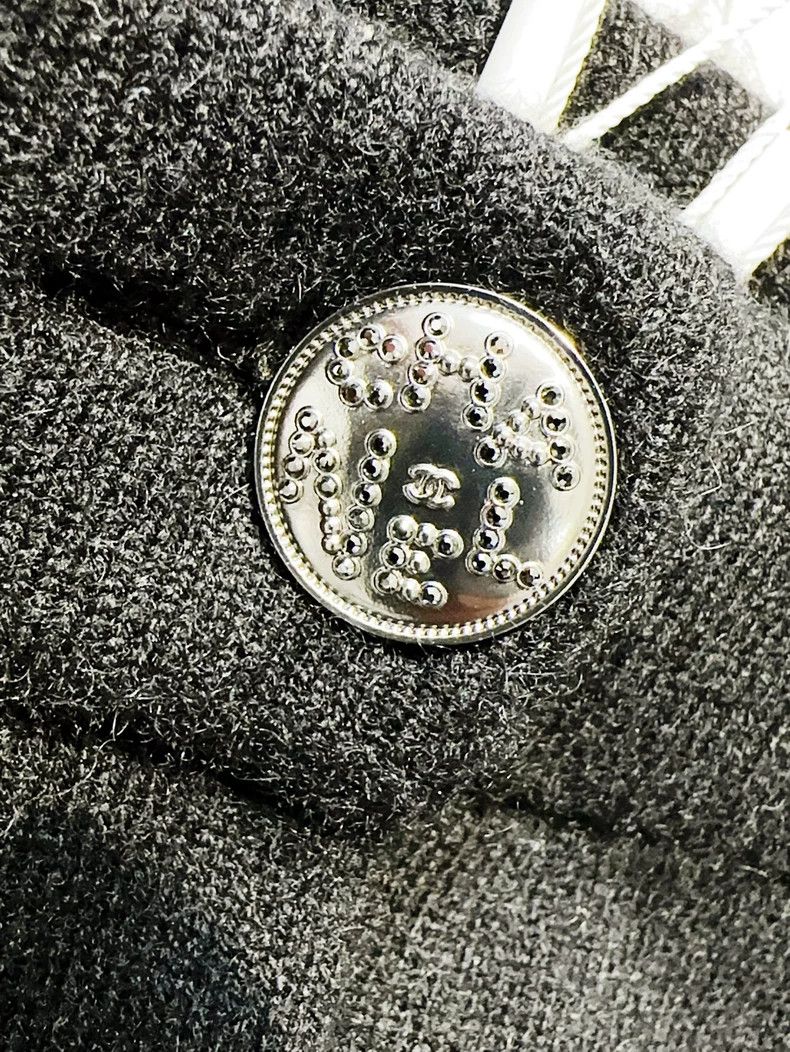 Chanel Chanel 20C black knitted trousers Size 24" / US 00 / IT 34 - 4 Thumbnail