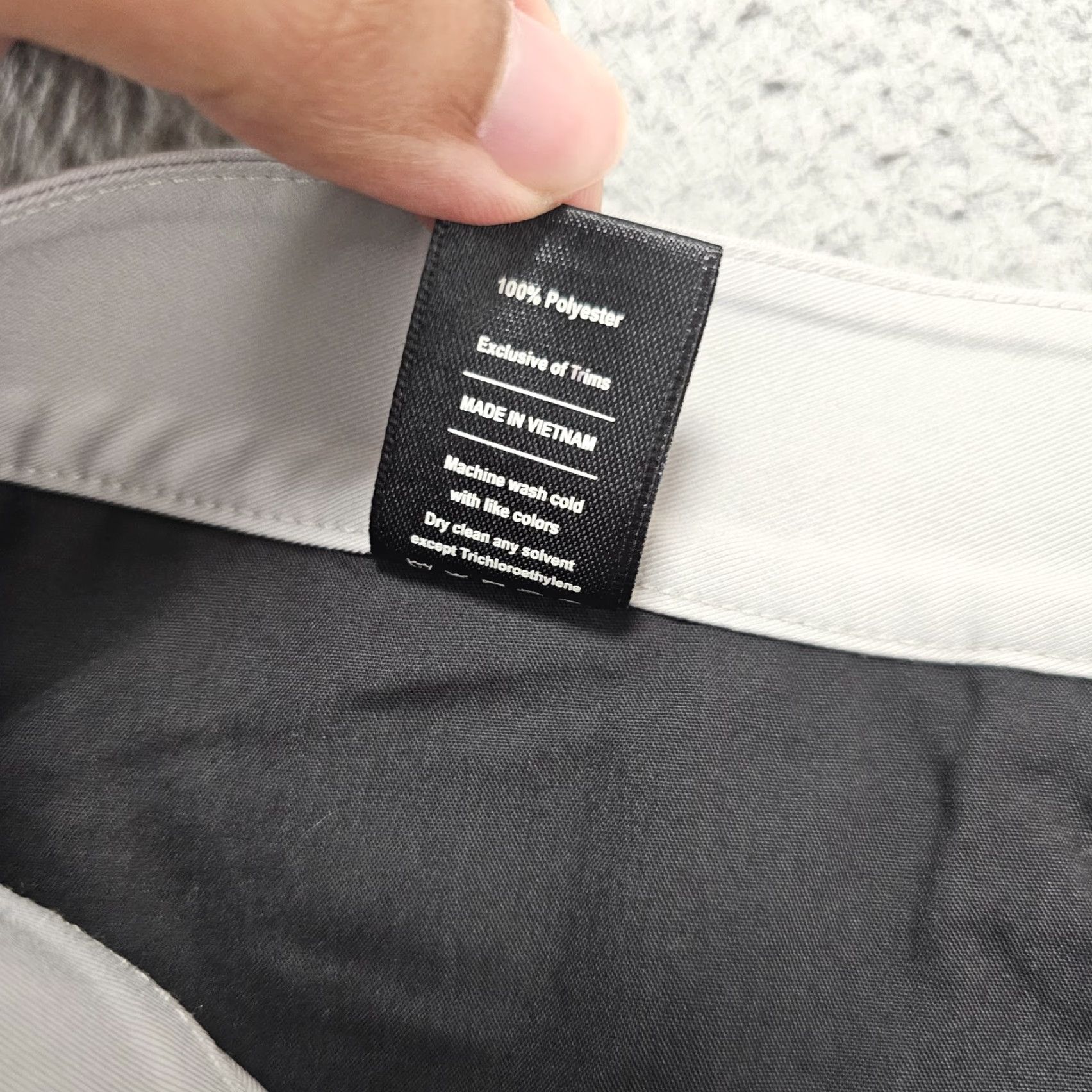 Vintage Public Rec Pants Mens 42x26 Gray Stretch Performance Golf Casual Lightweight Chino Straight Pants Mens Gray 42x26 Casual Travel Golf Pants Size US 42 / EU 58 - 6 Thumbnail