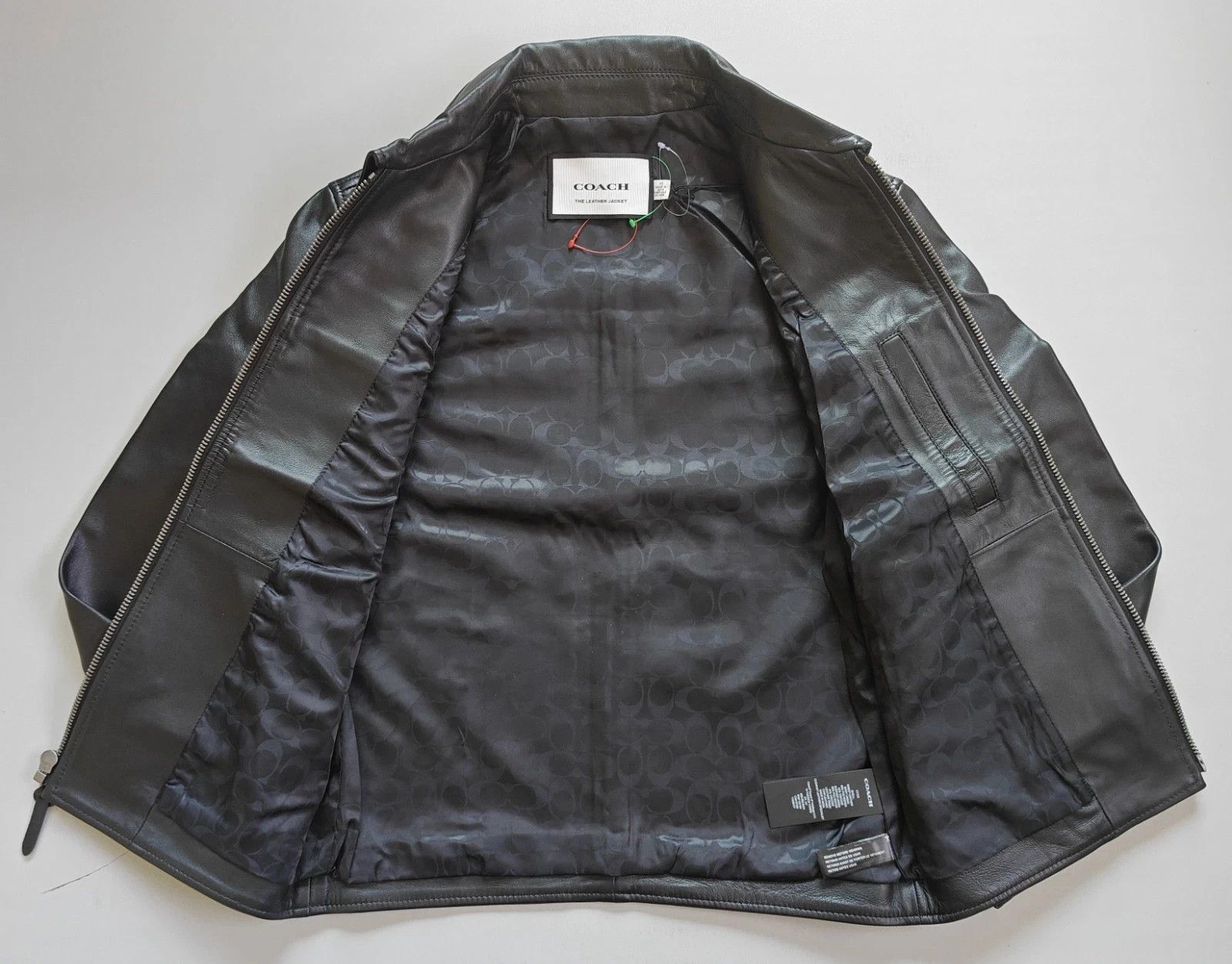 Coach Coach Leather Jacket FTP 5061 Size US XS / EU 42 / 0 - 7 Thumbnail