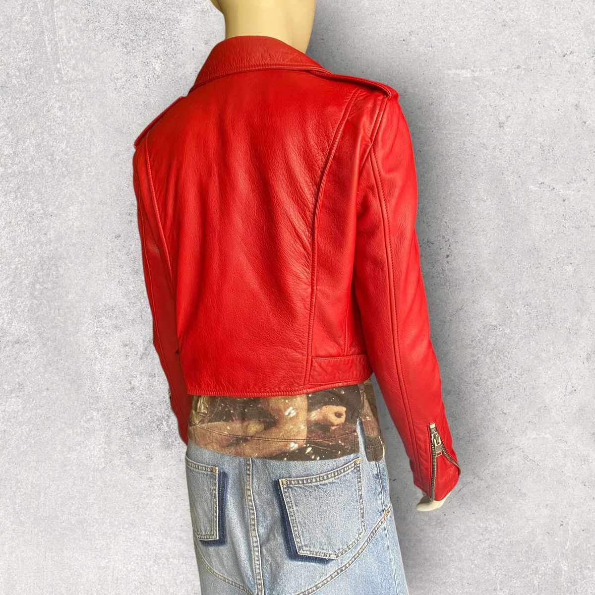 Saint Laurent Paris Fall16 Saint Laurent Biker Jacket Size XS / US 0-2 / IT 36-38 - 5 Thumbnail