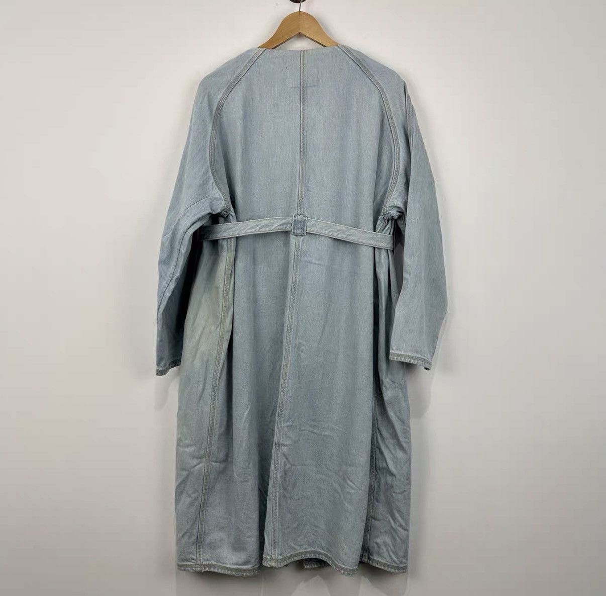 Acne Studios Acne Studios Oversized Washed Vintage Denim Coat J42 Size S / US 4 / IT 40 - 2 Thumbnail