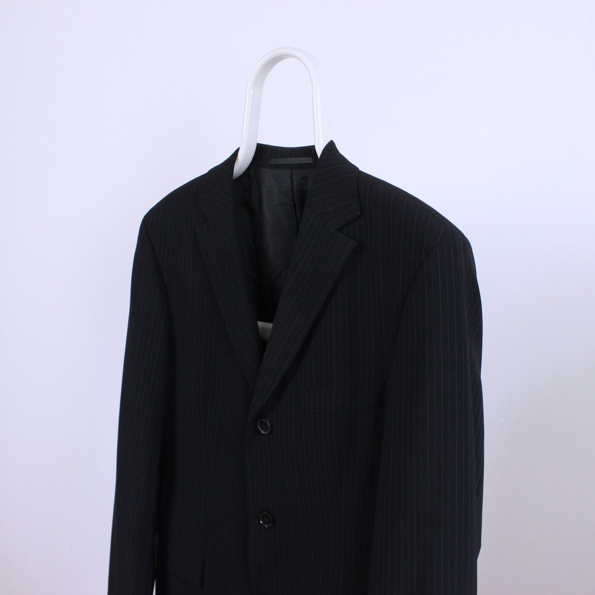 Hugo Boss Hugo Boss Pinstriped Blazer Jacket Size 44R - 1 Thumbnail