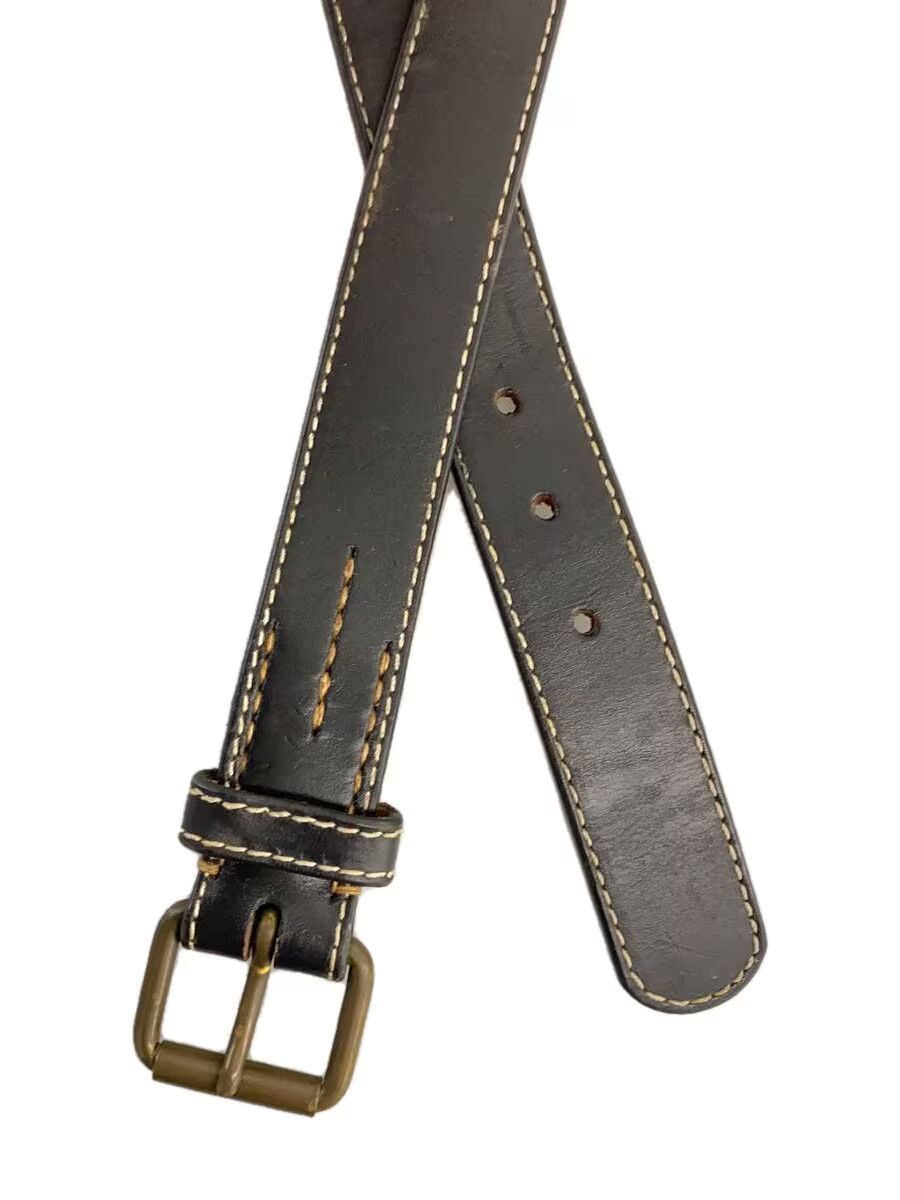 Comme des Garcons × Comme des Garcons Homme Contrast Stitch Leather Belt Size ONE SIZE - 2 Thumbnail