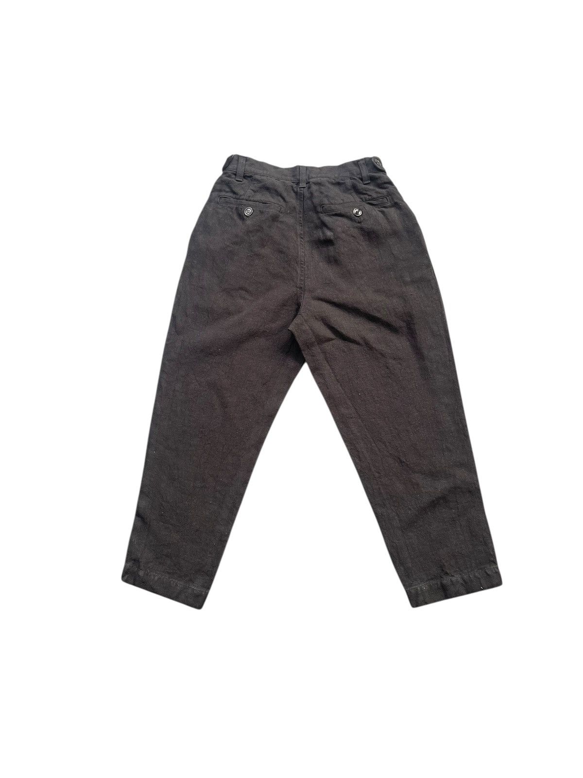 Junya Watanabe Junya Watanabe Comme Des Garcons Linen Baggy Trouser Size 27" / US 4 / IT 40 - 6 Thumbnail