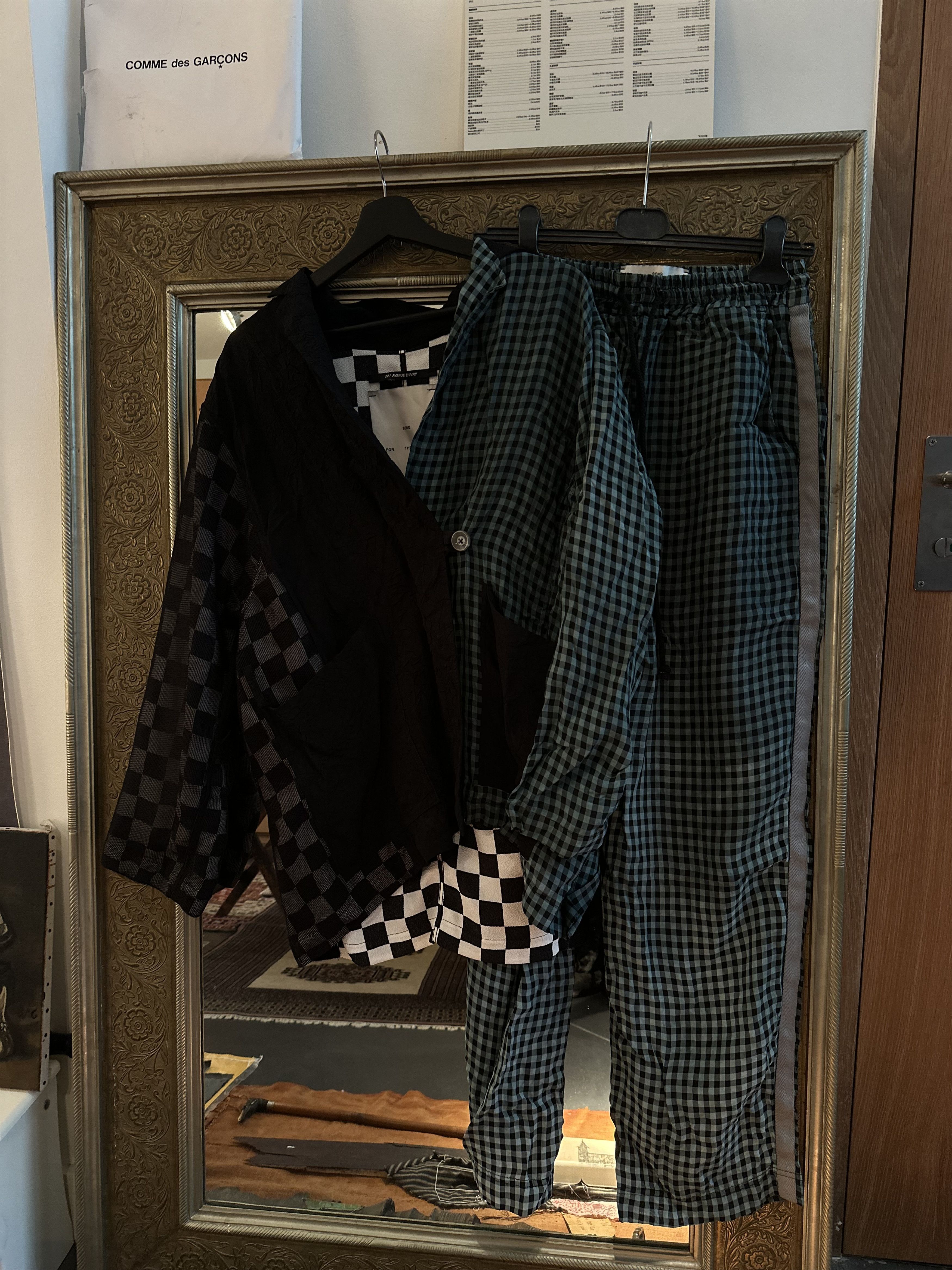 Song For The Mute Song for the mute checkered suit Size 48R - 1 Thumbnail